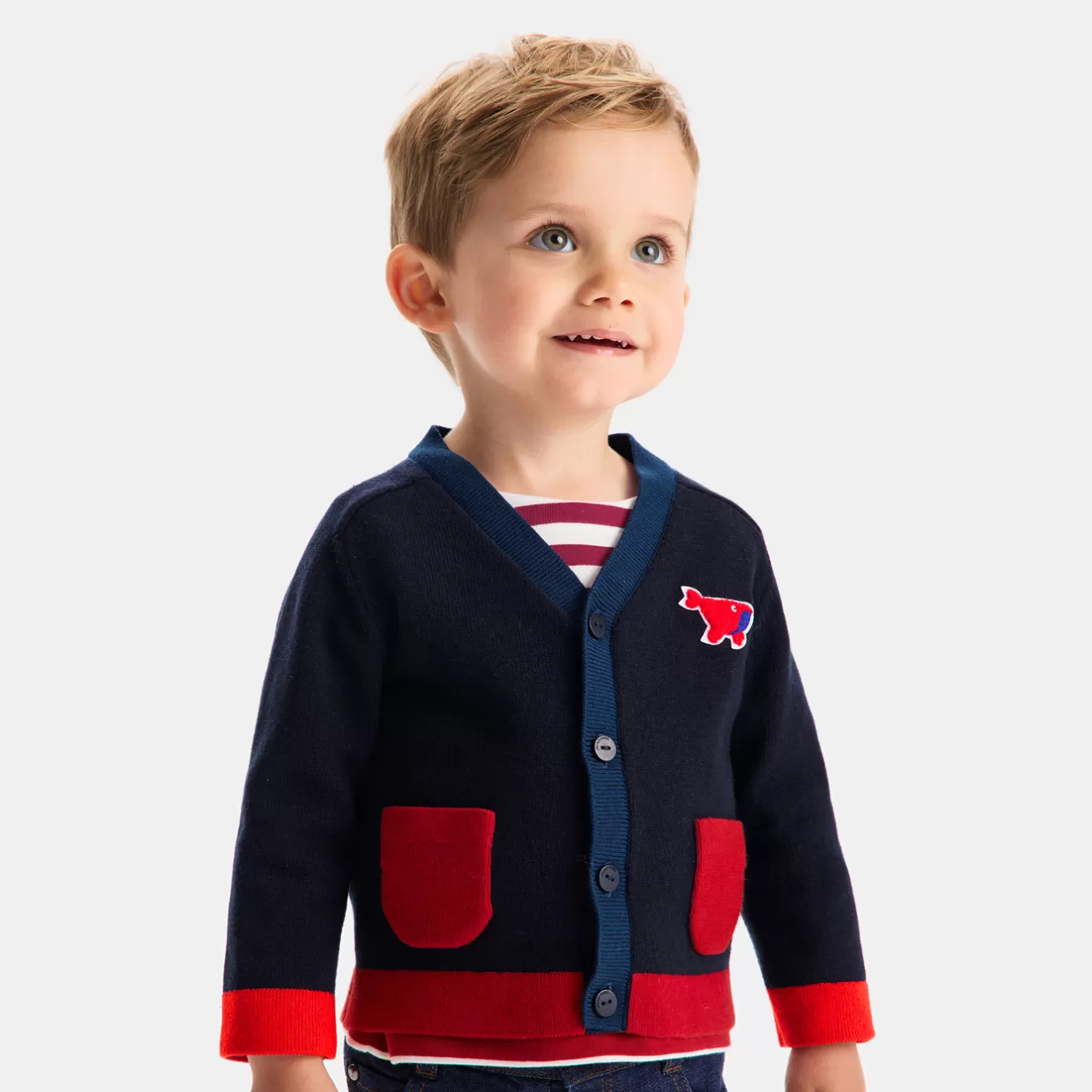 BOY Jacadi Sweaters, Sweatshirts And Cardigans | Baby boy cardigan