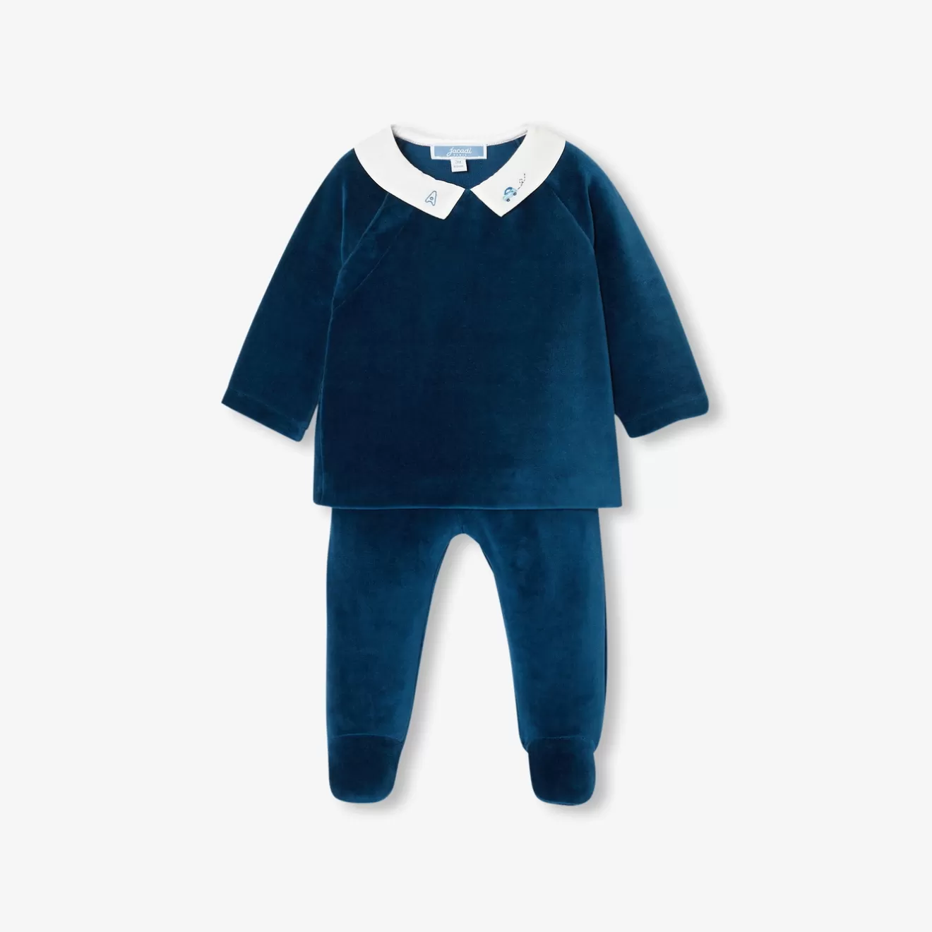 Jacadi Bloomers, Overalls And Sets | Baby boy comfort set in velvet