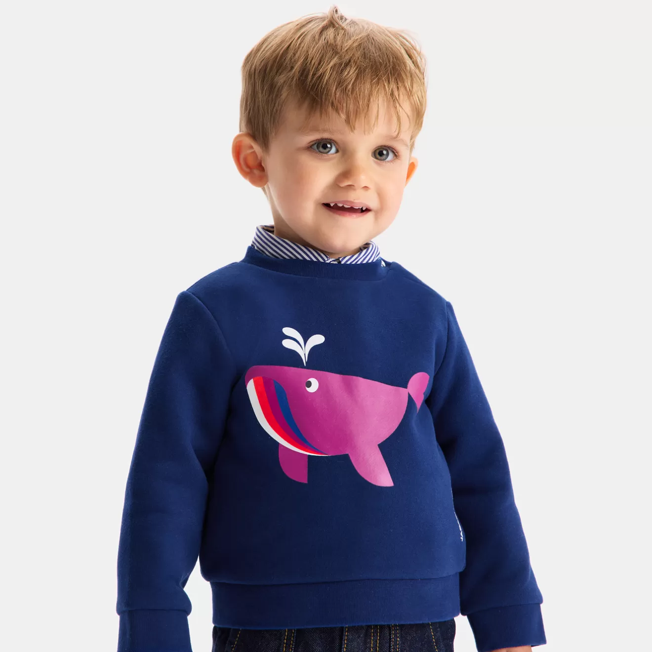 BOY Jacadi Sweaters, Sweatshirts And Cardigans | Baby boy fleece sweatshirt