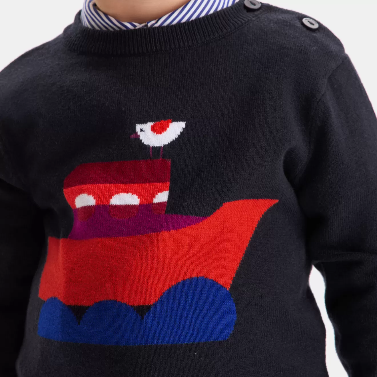 BOY Jacadi Sweaters, Sweatshirts And Cardigans | Baby boy knitted sweater