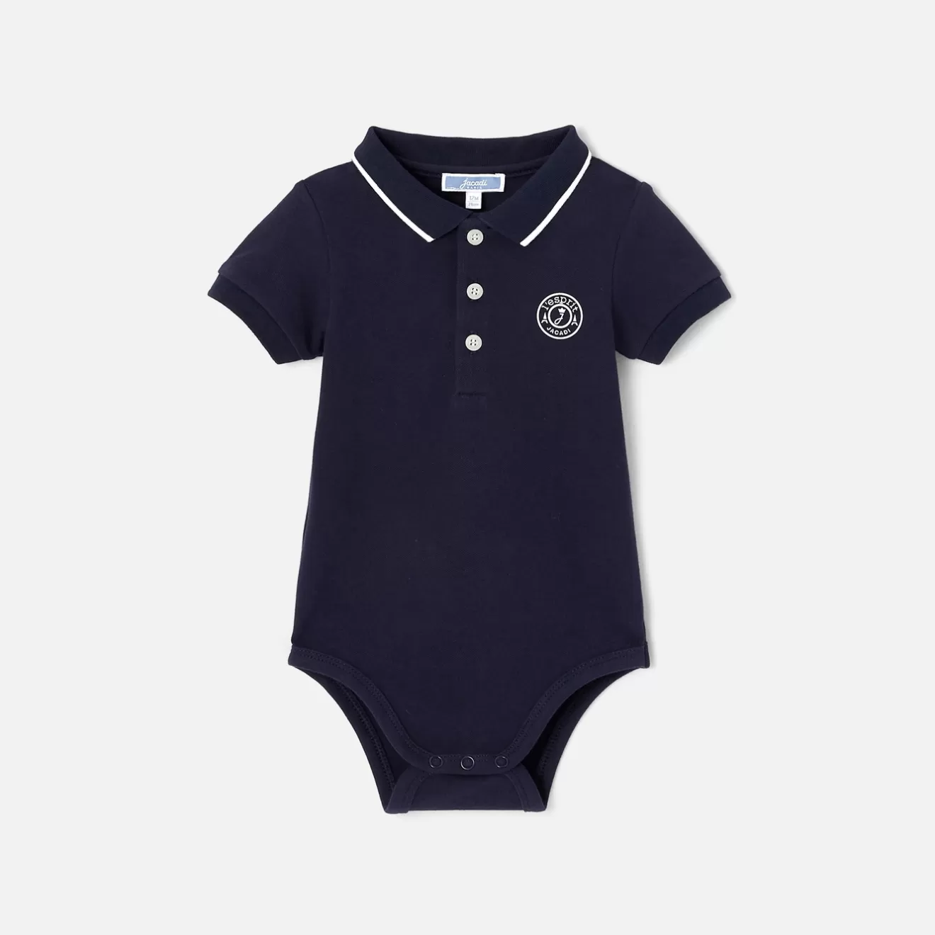 BOY Jacadi Bodysuits | Baby boy polo bodysuit
