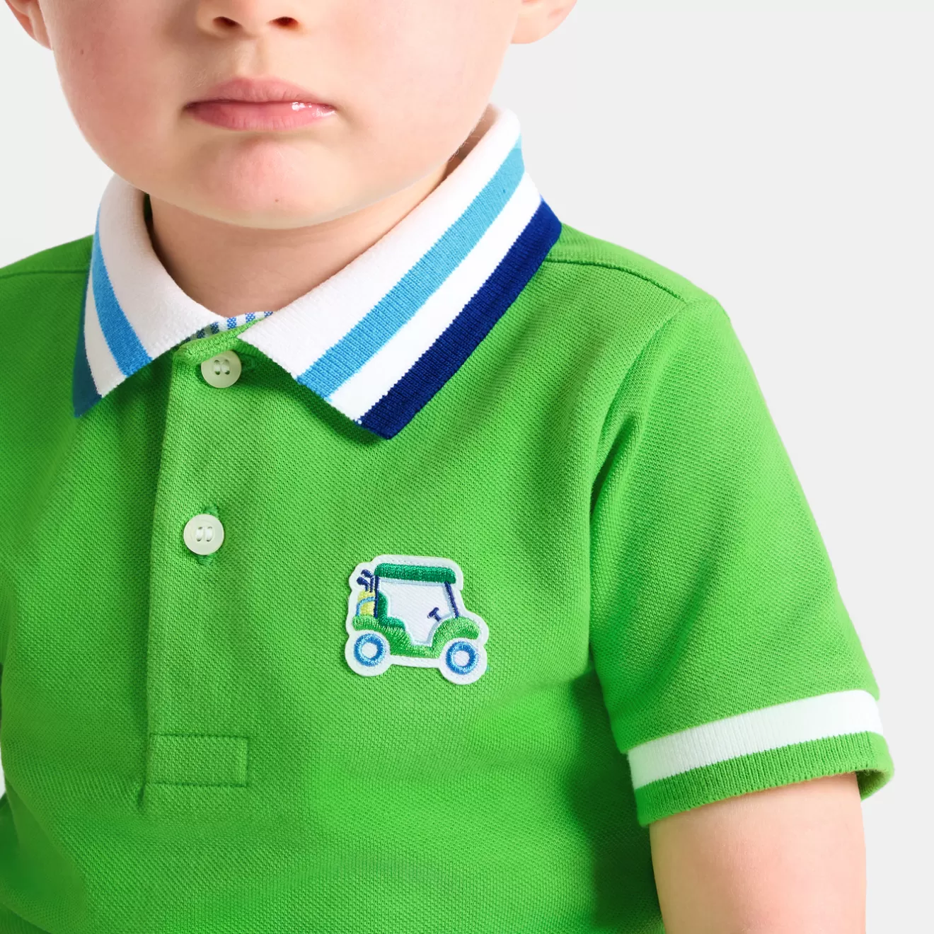 BOY Jacadi Polos And T-Shirts | Baby boy polo shirt in cotton piqué