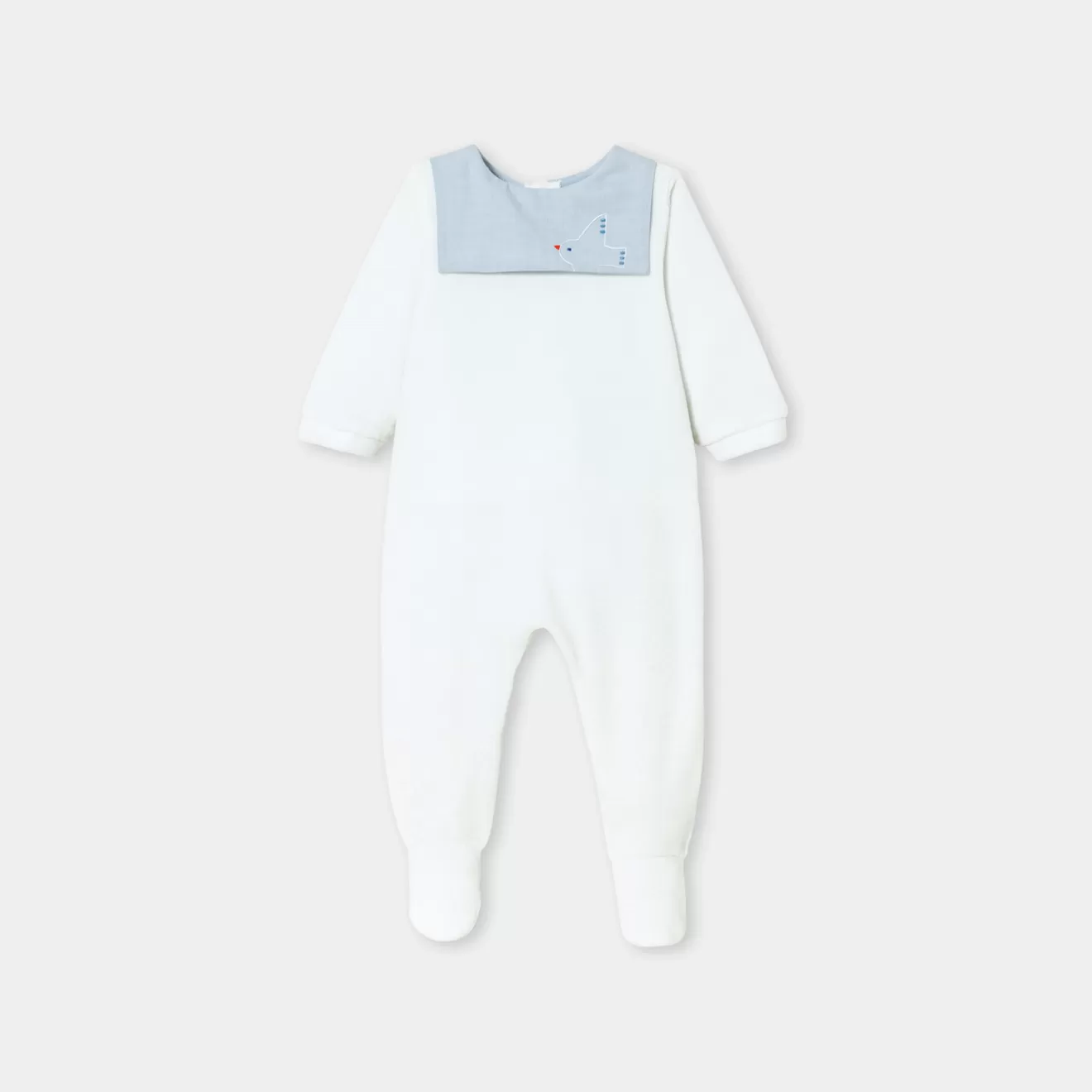 BOY Jacadi Pajamas | Baby boy velvet pajamas