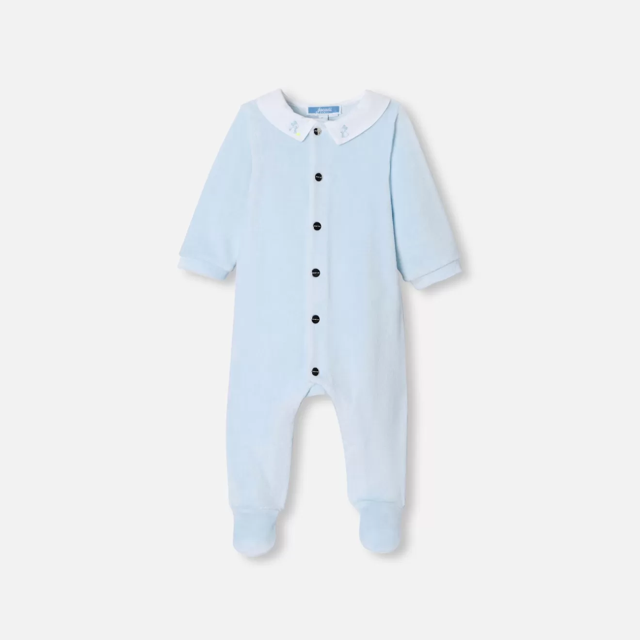 BOY Jacadi Pajamas | Baby boy velvet pajamas