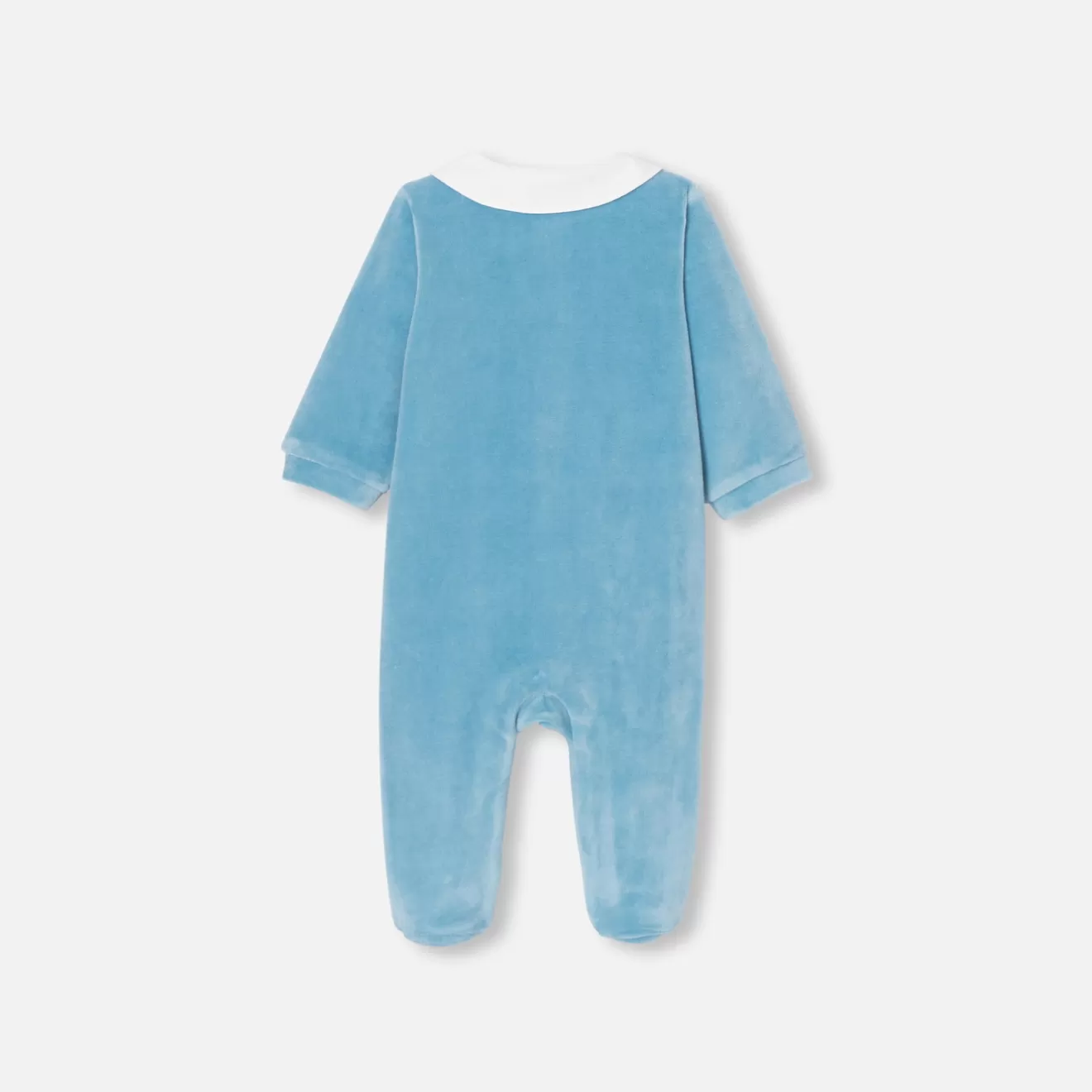 BOY Jacadi Pajamas | Baby boy velvet pajamas