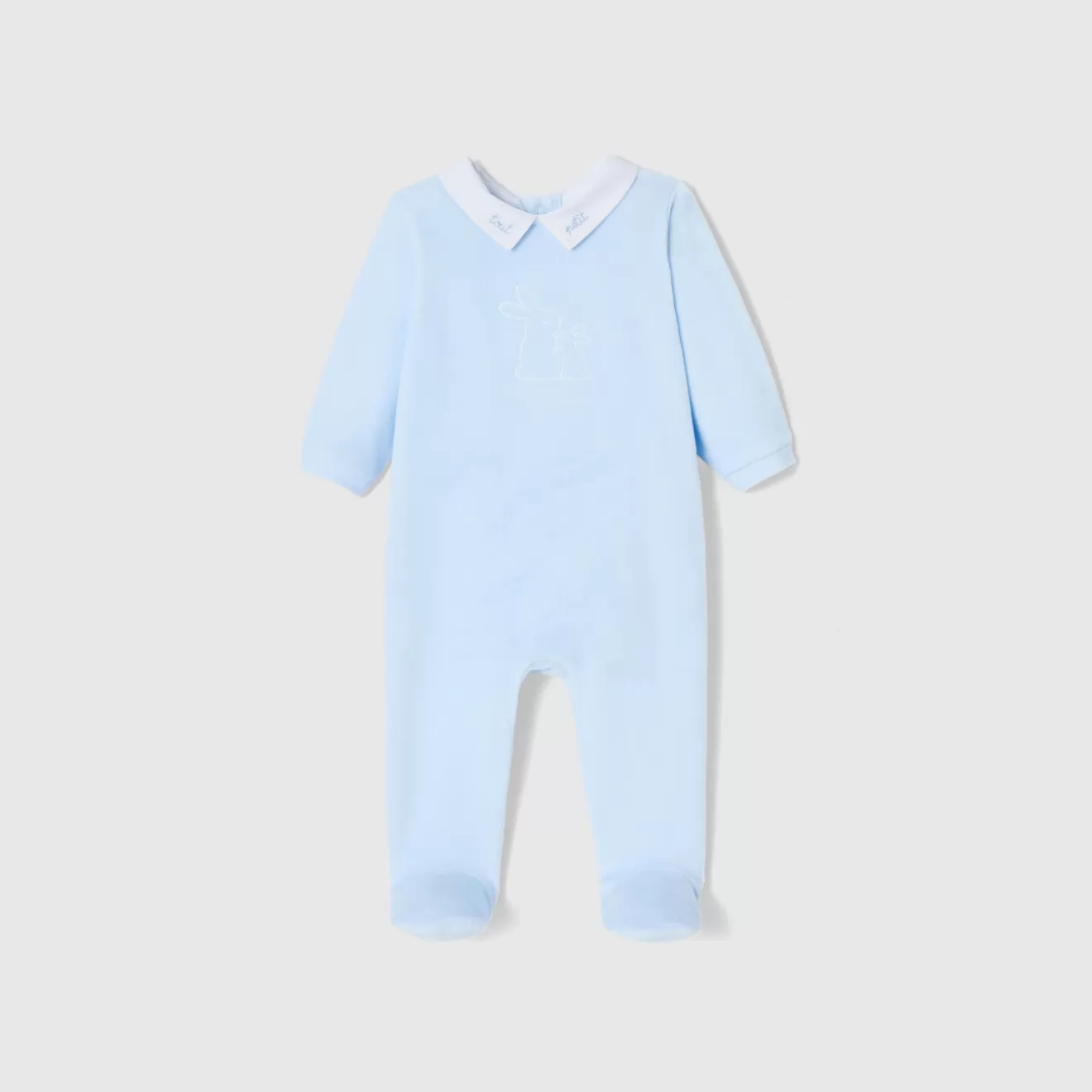 BOY Jacadi Pajamas | Baby boy velvet pyjamas