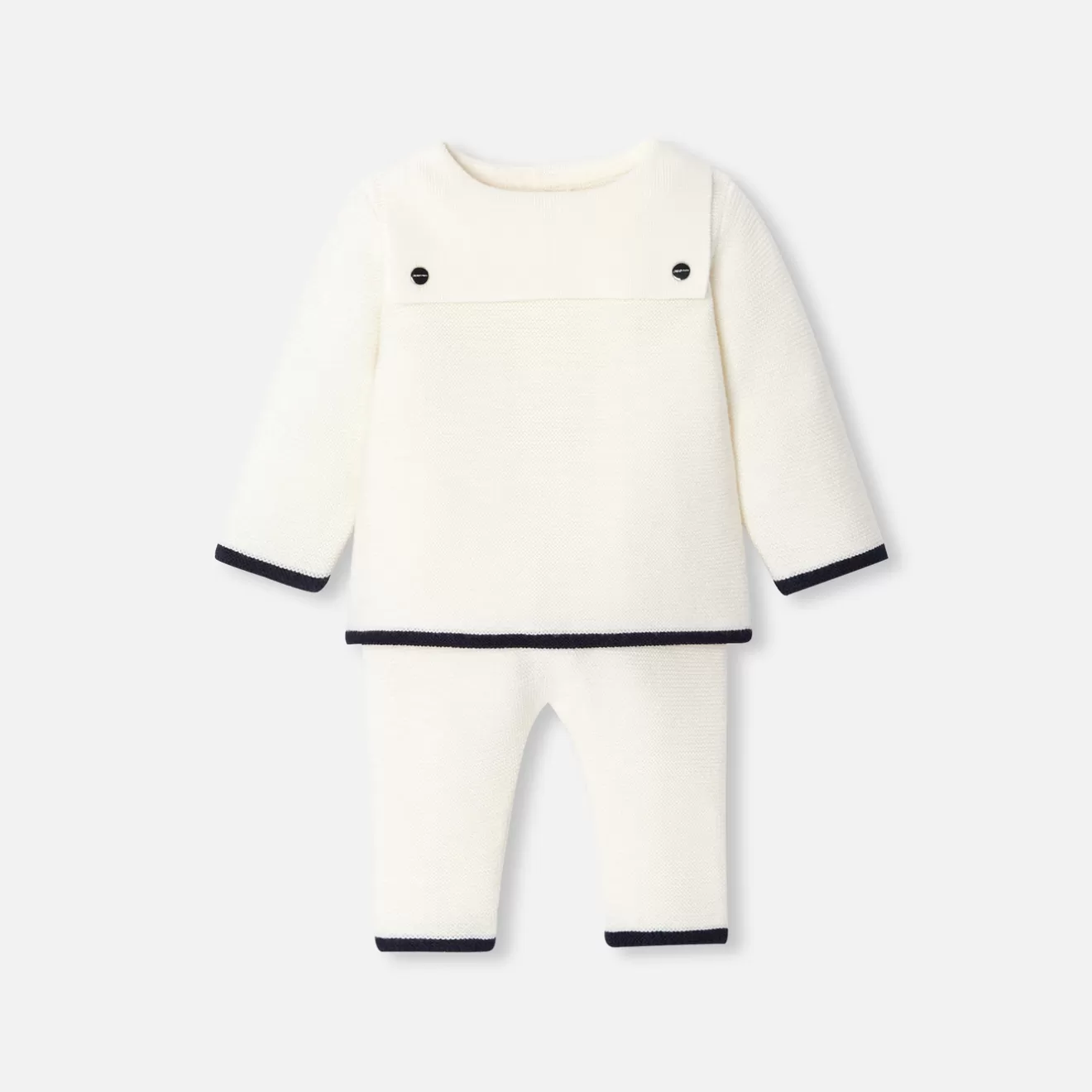 Jacadi Bloomers, Overalls And Sets | Baby garter stitch set