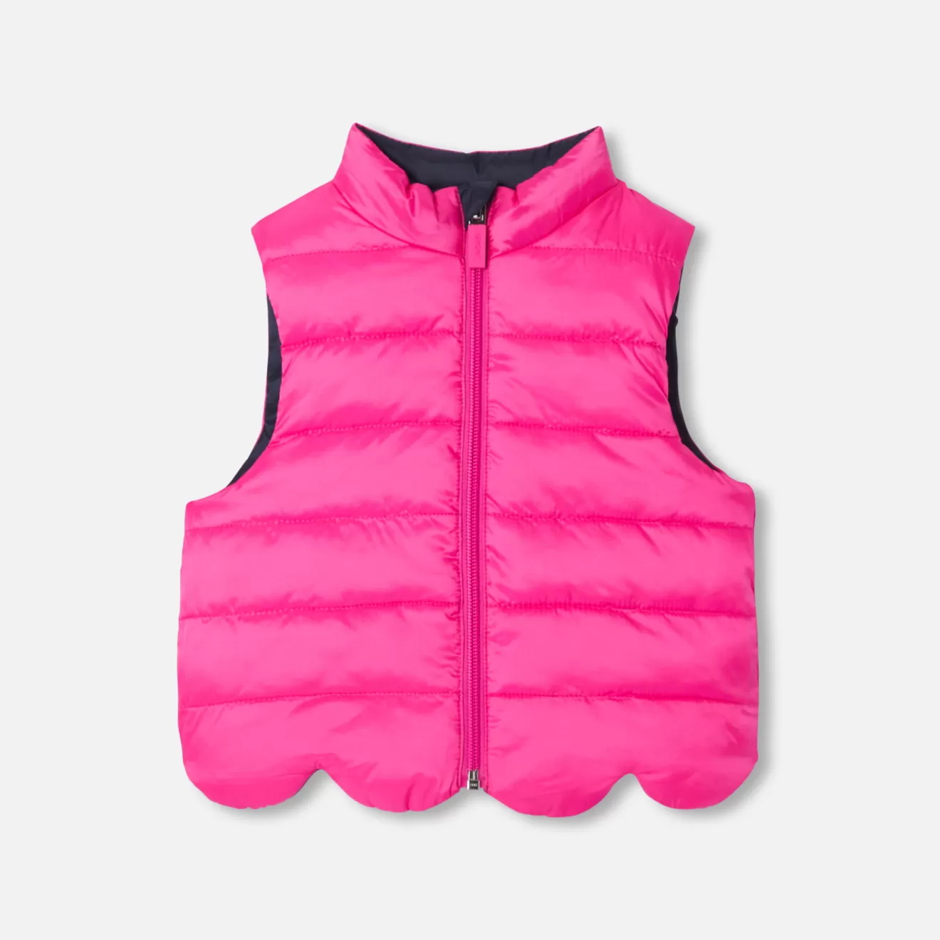 Jacadi Coats And Outerwear | Toddler Coats & Puffer Jackets | Baby girl reversible sleeveless padded jacket