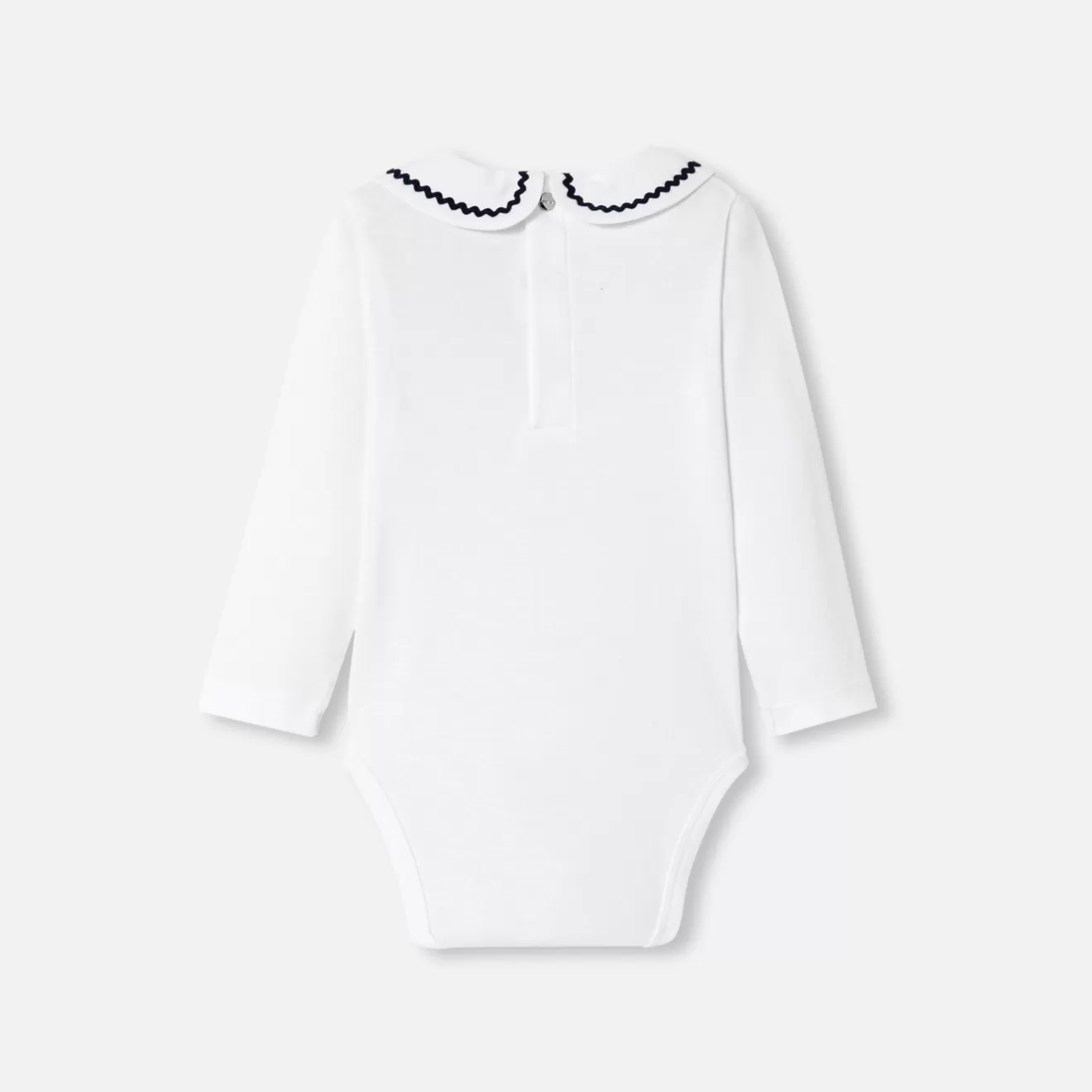 Jacadi Bodysuits | Baby girl bodysuit with fancy collar