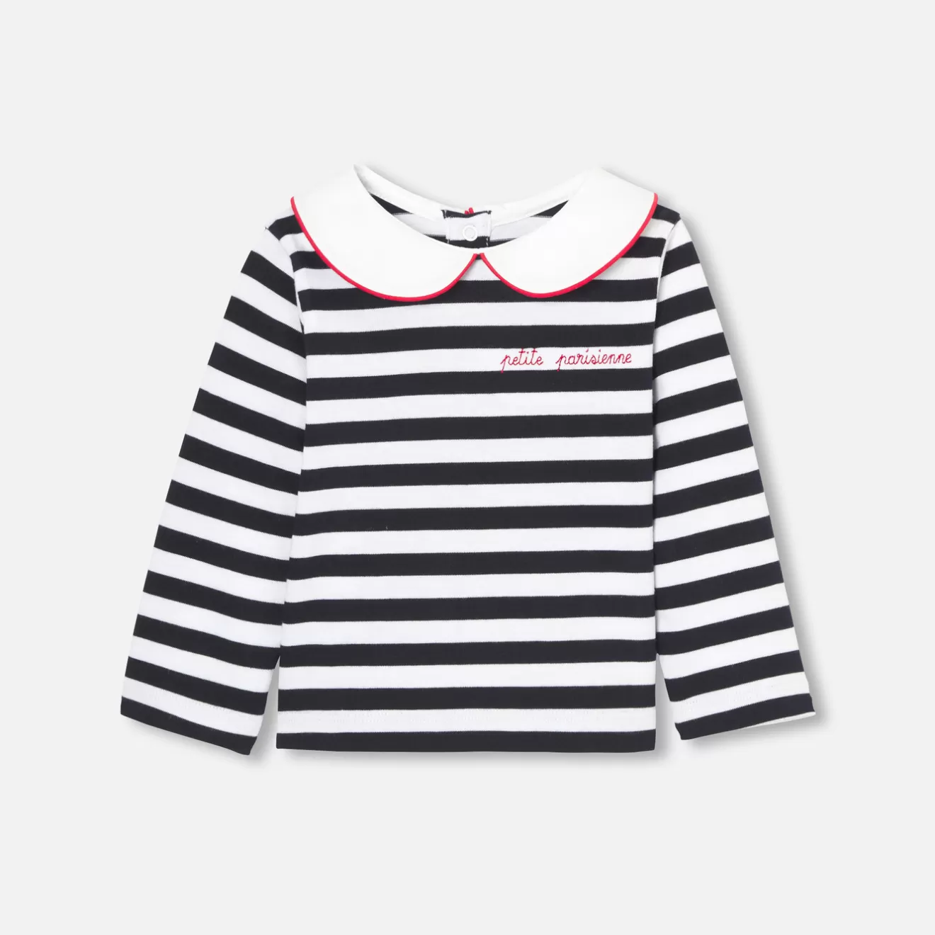 Jacadi Polos And T-Shirts | Baby girl Breton tee