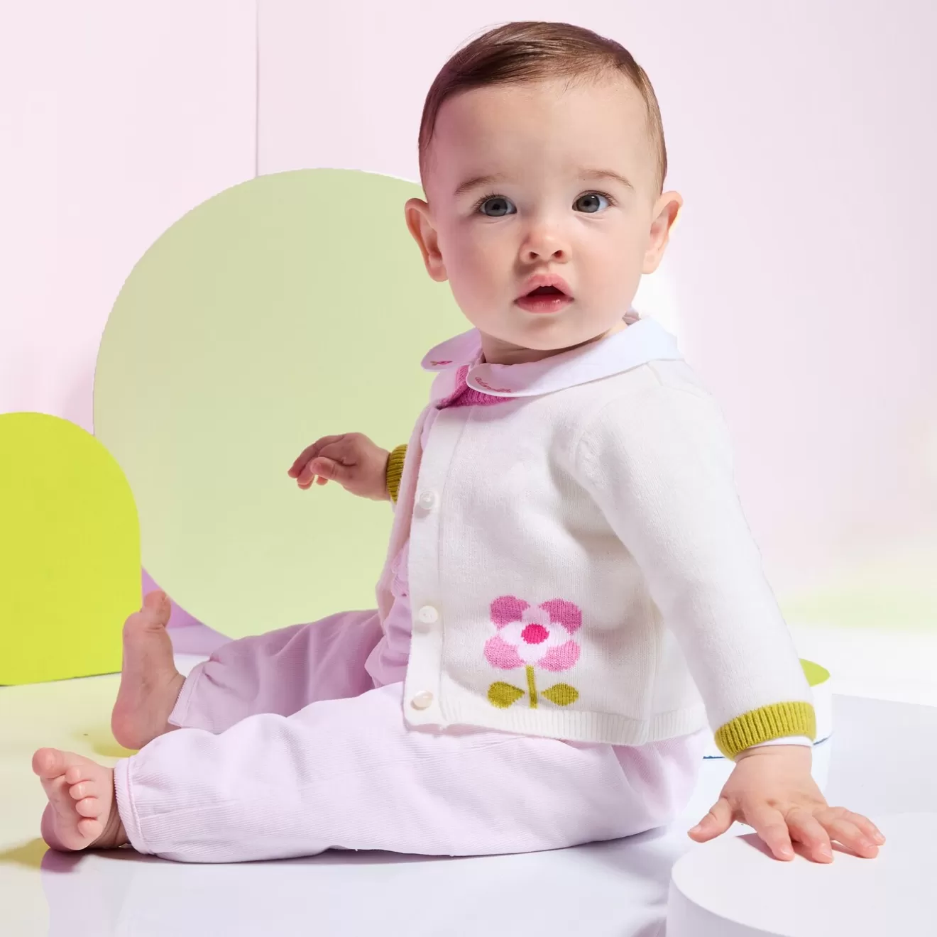 Jacadi Jumpers, Sweatshirts And Cardigans | Baby girl cardigan in jersey