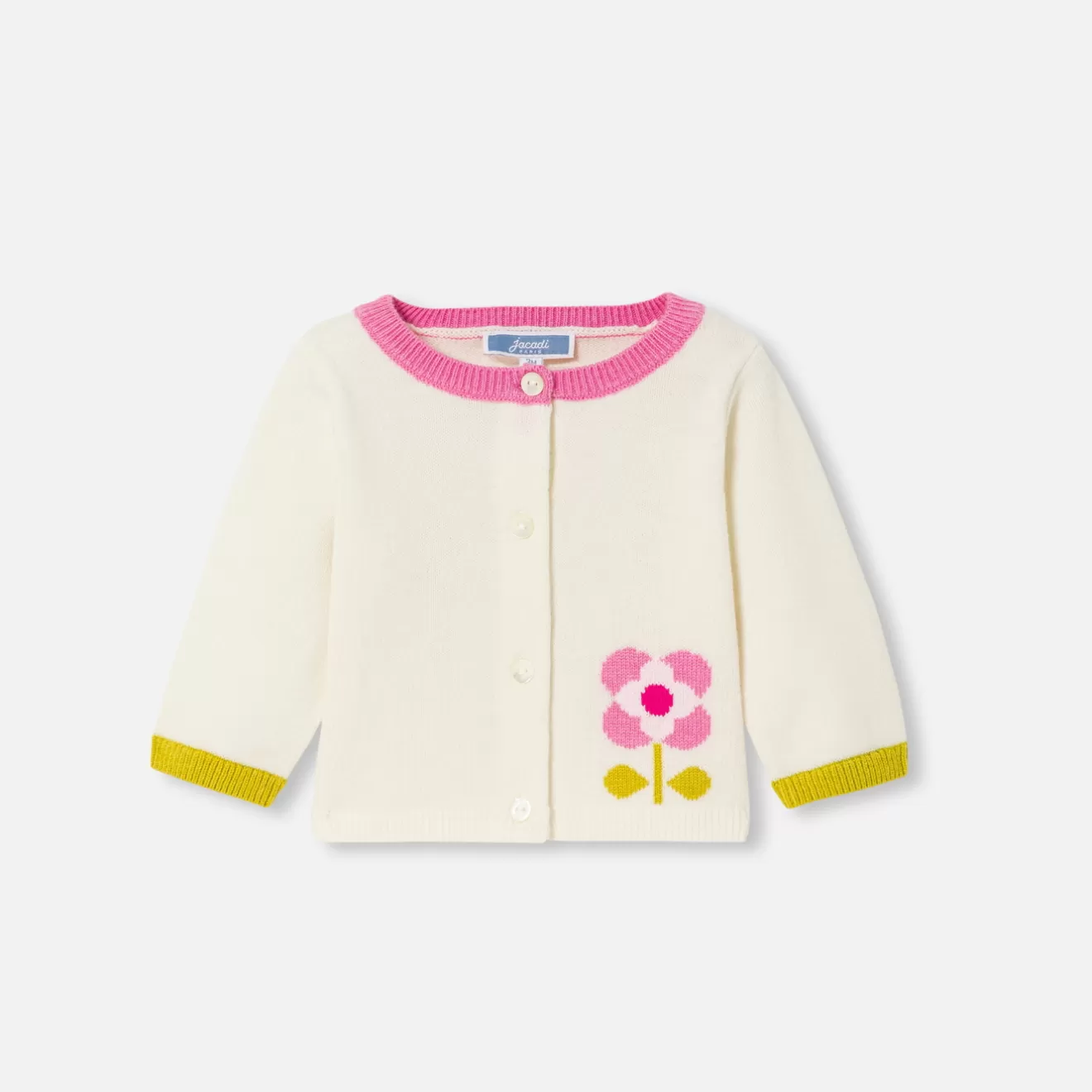 Jacadi Jumpers, Sweatshirts And Cardigans | Baby girl cardigan in jersey
