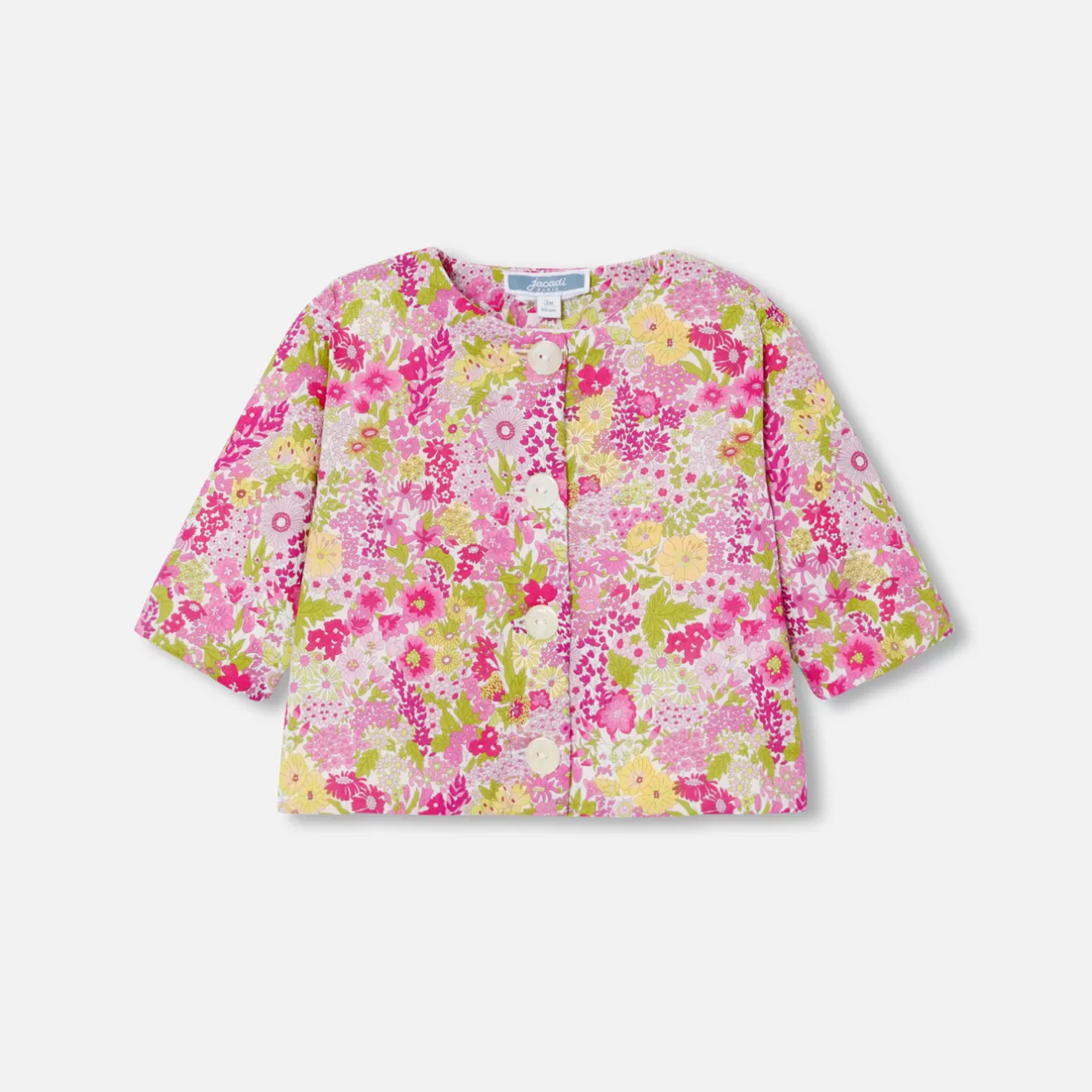 Jacadi Jumpers, Sweatshirts And Cardigans | Baby girl cardigan in Liberty fabric
