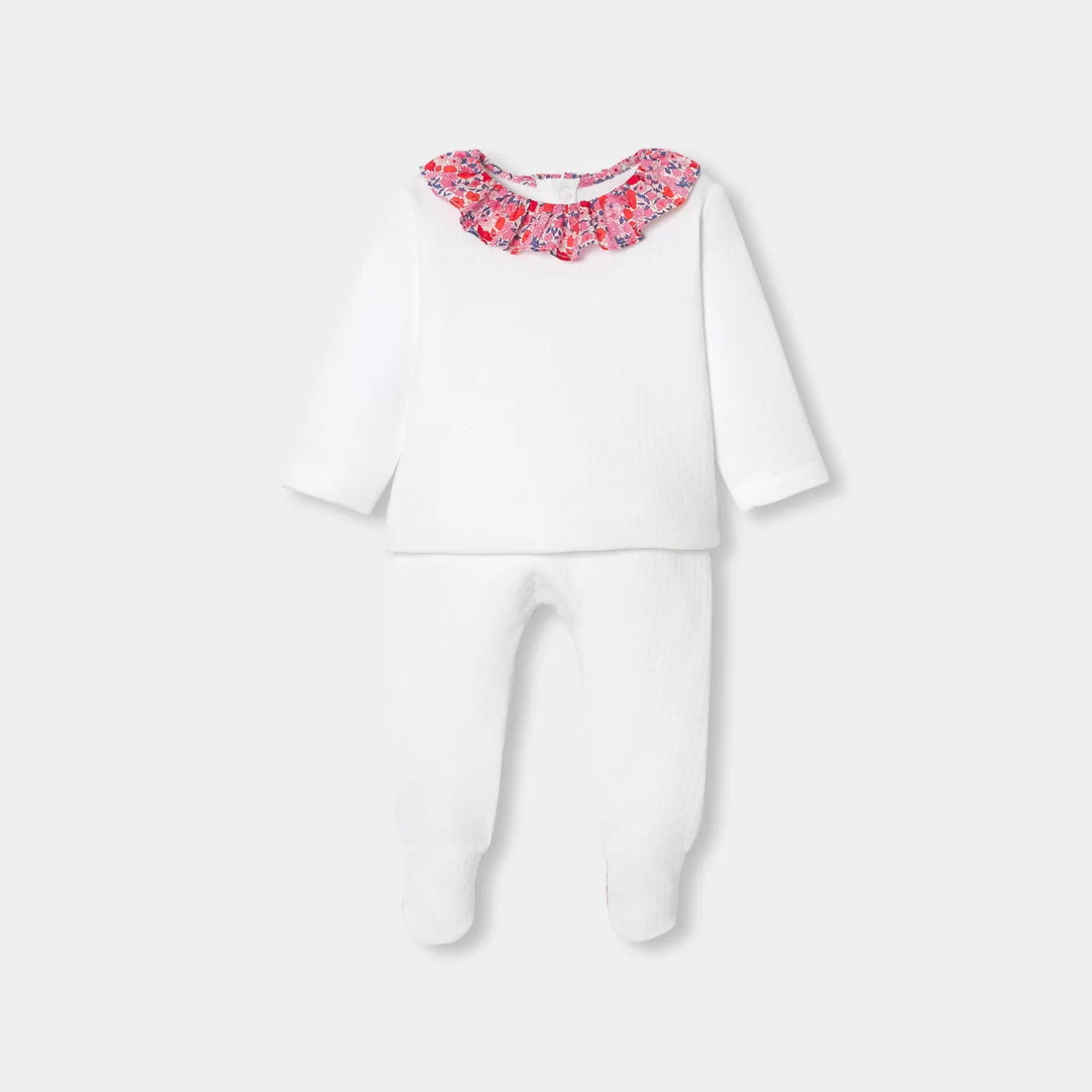 Jacadi Bloomers, Overalls And Sets | Baby girl comfort set in double jersey