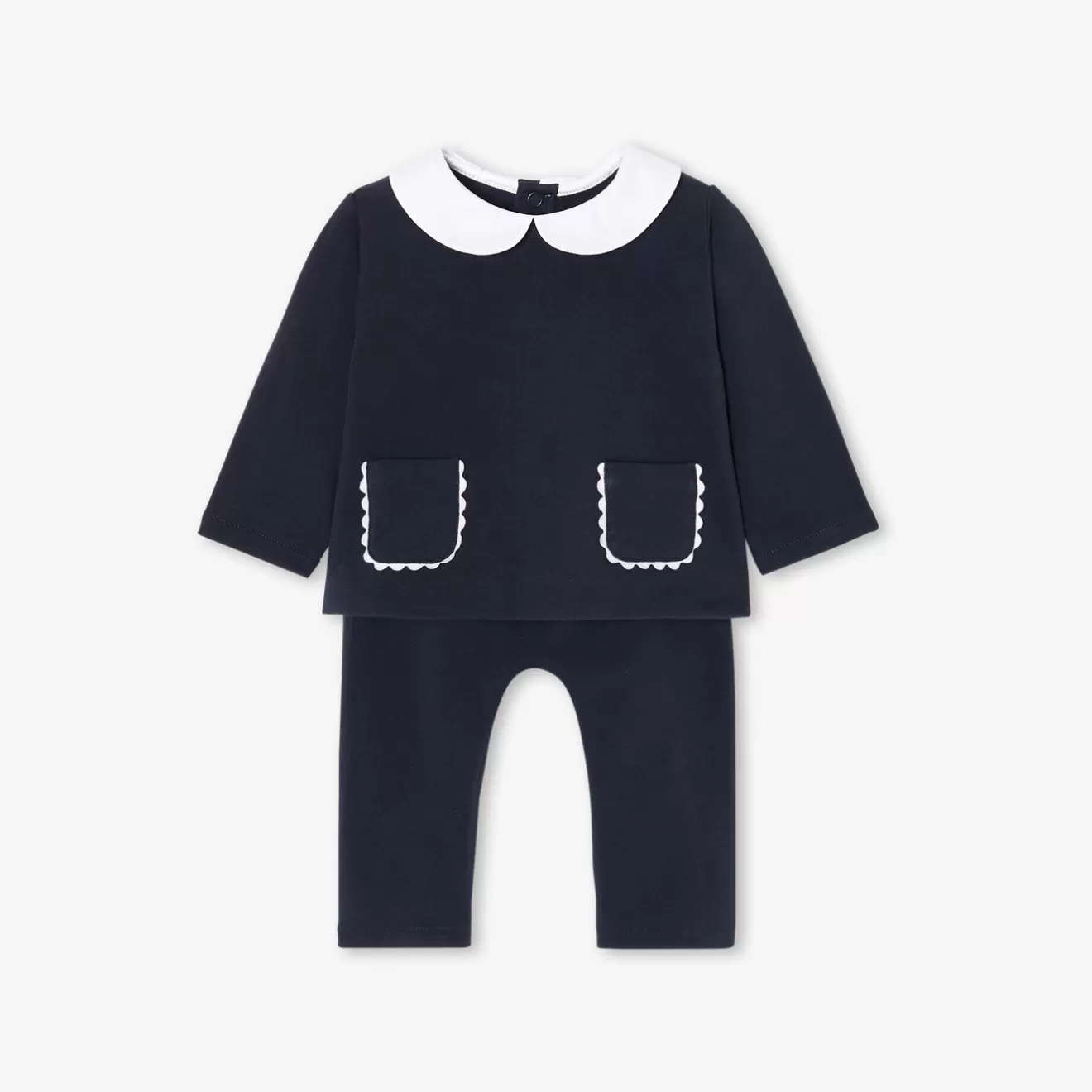Jacadi Bloomers, Overalls And Sets | Baby girl fleece comfort set