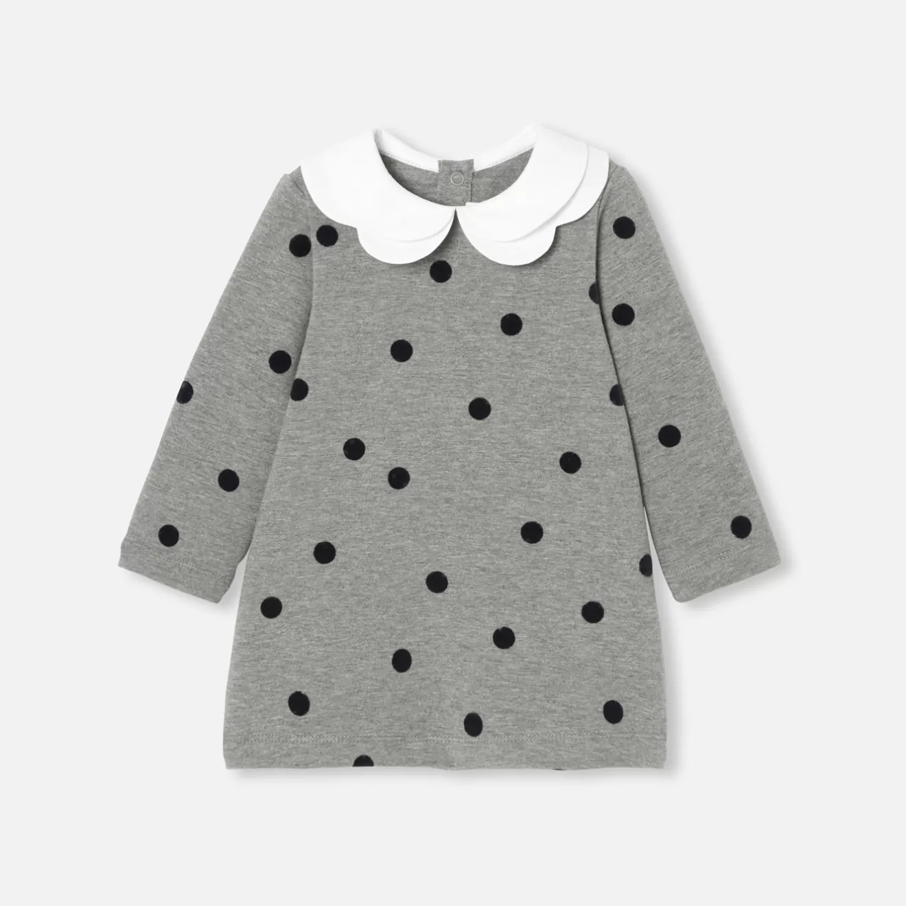 Jacadi Dresses | Baby girl fleece dress