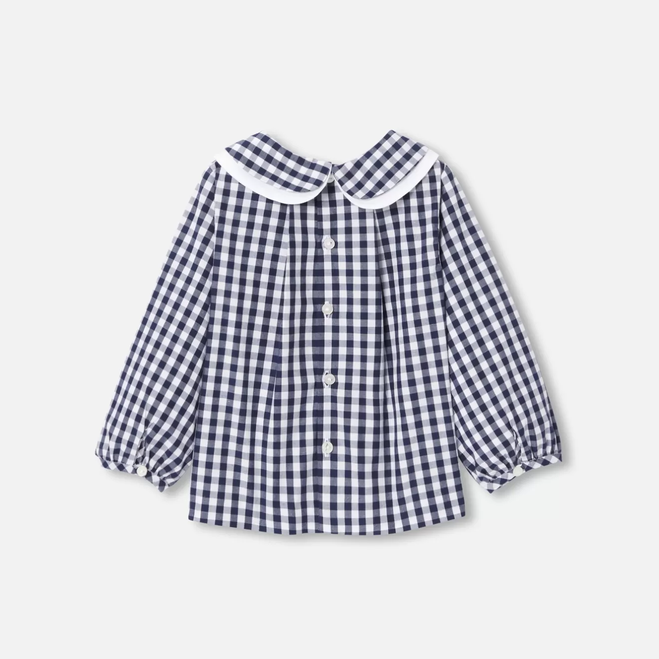 Jacadi Blouses | Baby girl gingham blouse