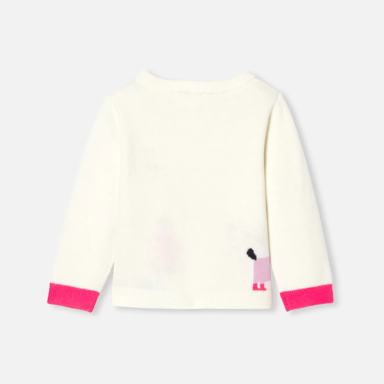 Jacadi Cardigans, Sweaters And Sweatshirts | Baby girl intarsia flower sweater