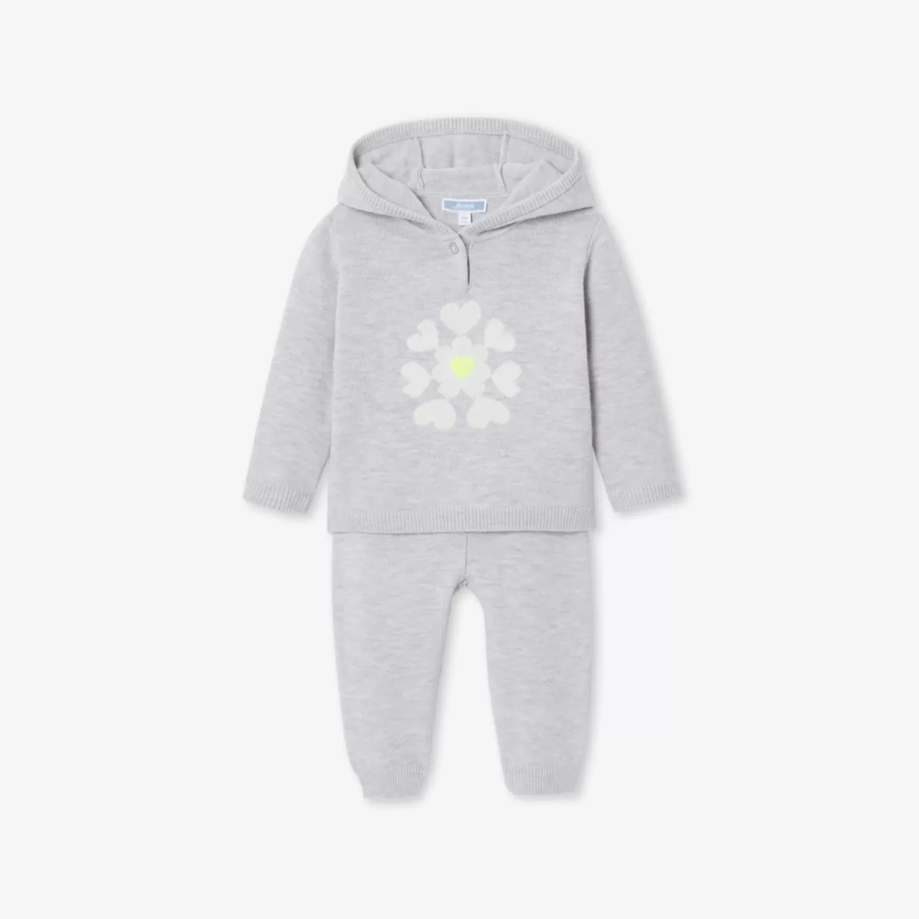 Jacadi Bloomers And Overalls | Baby girl knitted comfort set