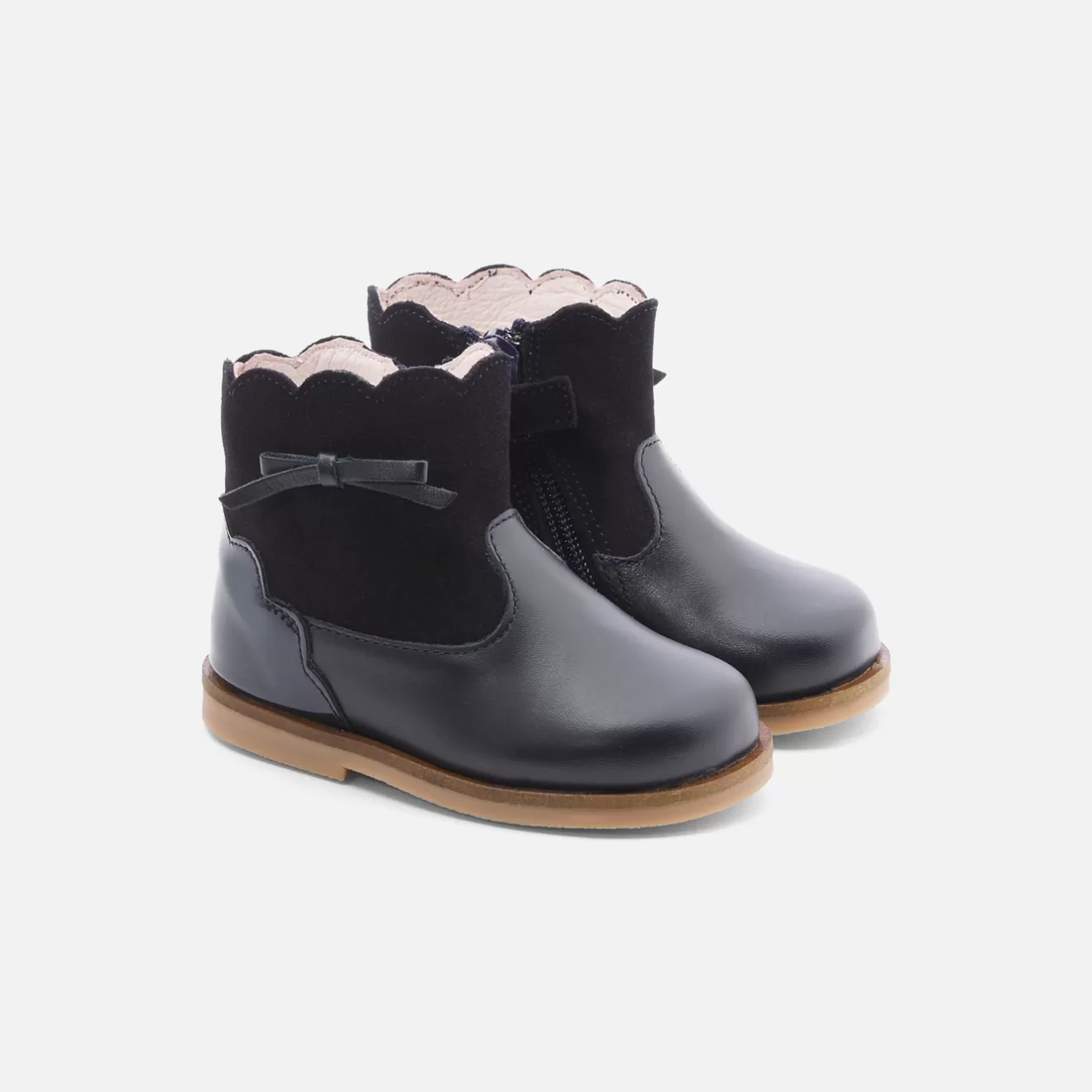 Jacadi Ankle & Lined Boots | Baby girl leather boots