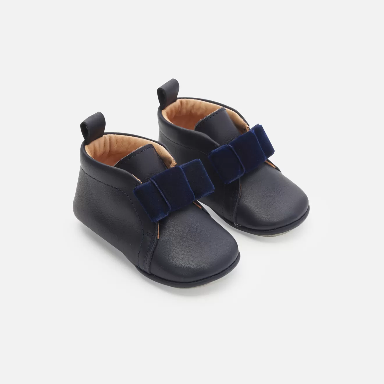 Jacadi Slippers | Soft Leather Slippers | Baby girl leather slippers