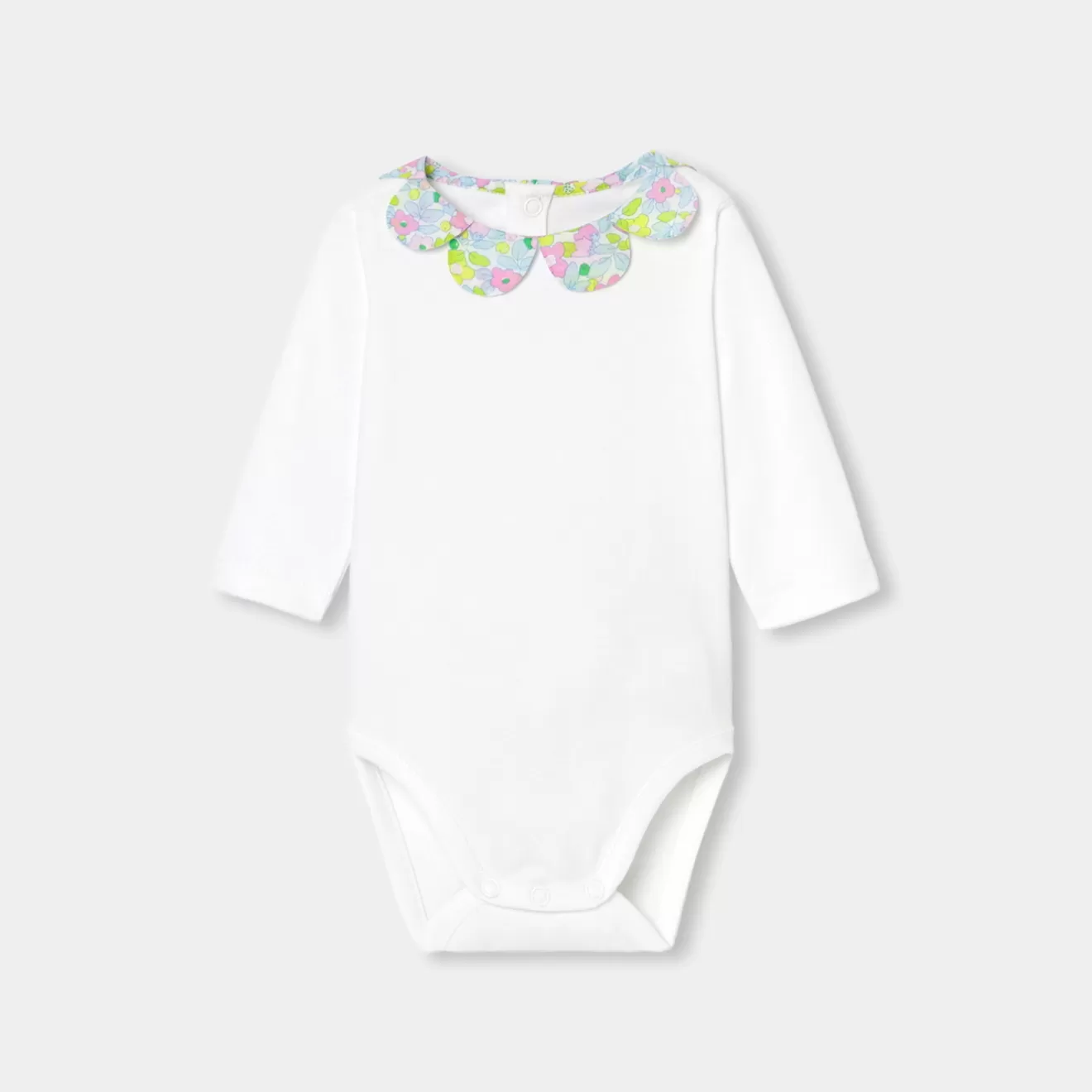 Jacadi Bodysuits | Baby girl long sleeves bodysuit