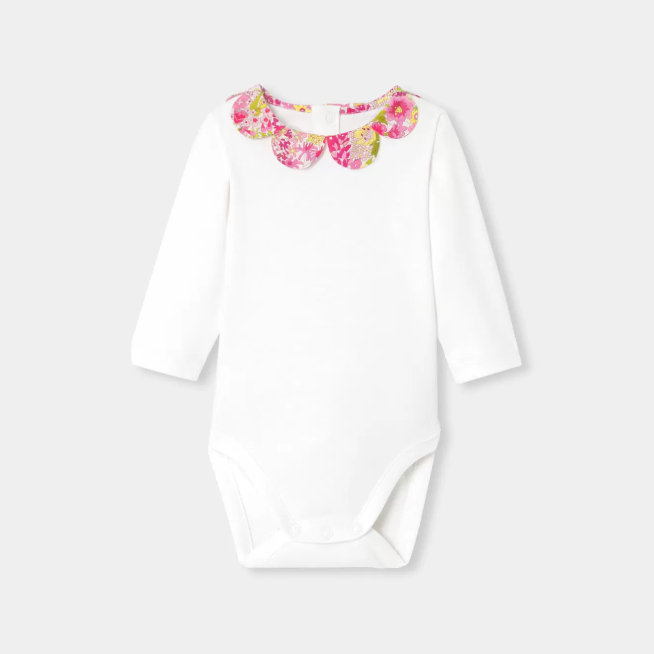 Jacadi Bodysuits | Baby girl long sleeves bodysuit