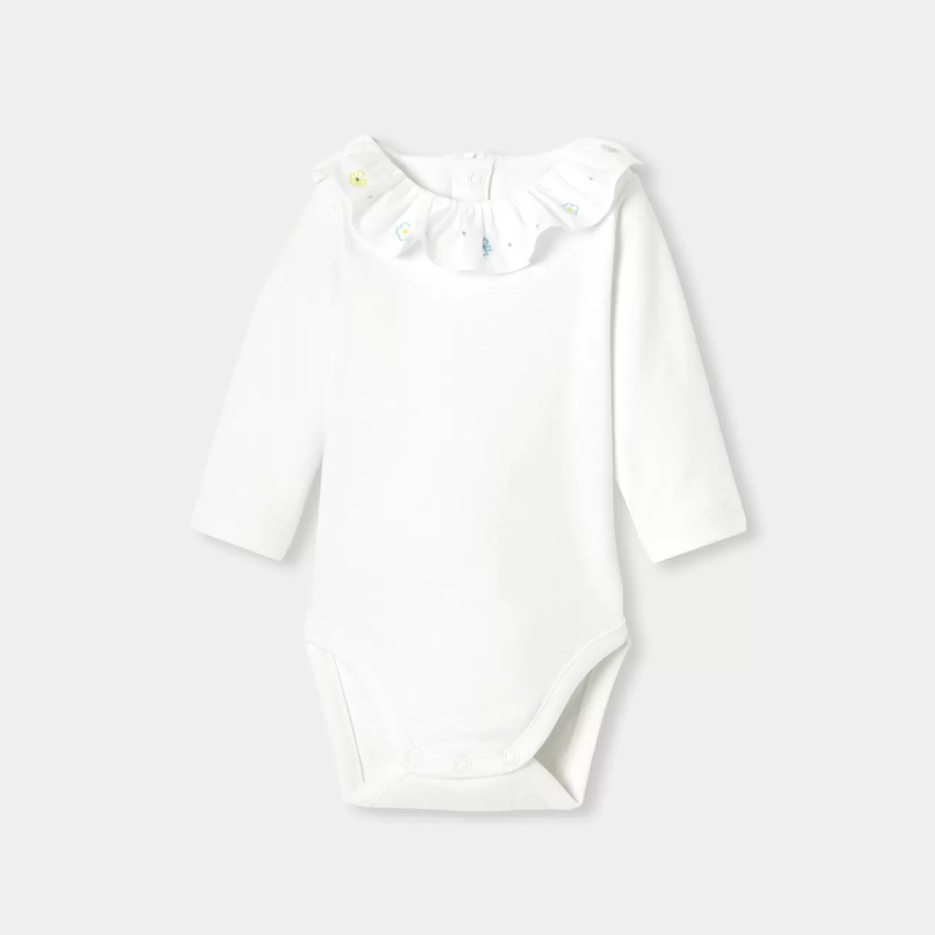 Jacadi Bodysuits | Baby girl long-sleeved bodysuit