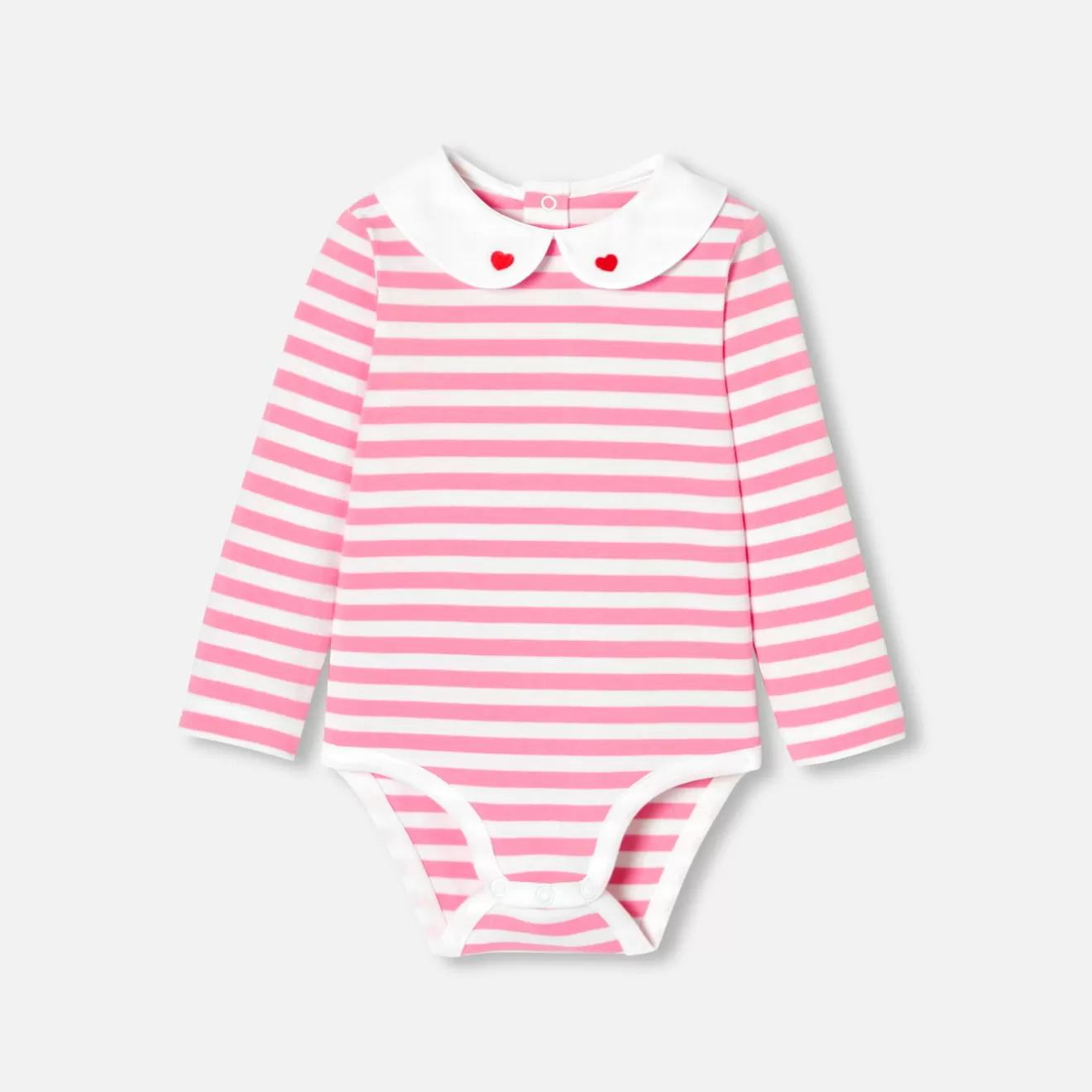 Jacadi Bodysuits | Baby girl long-sleeved bodysuit