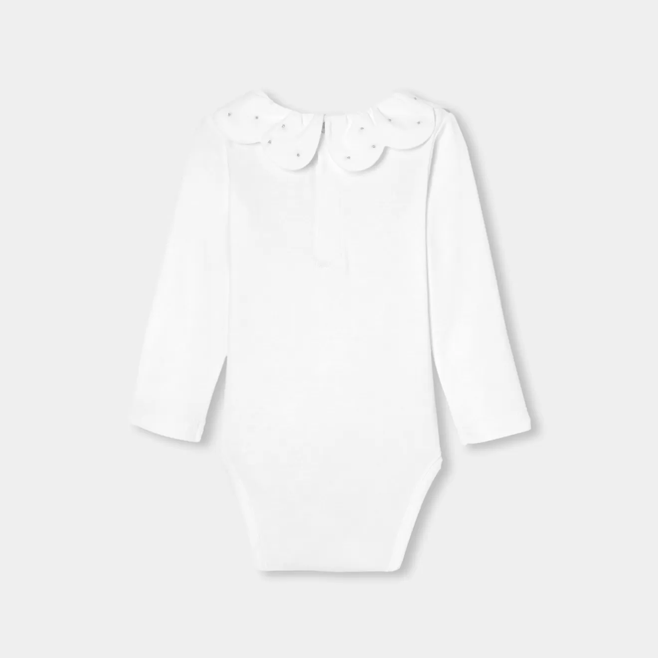 Jacadi Bodysuits | Baby girl long-sleeved bodysuit