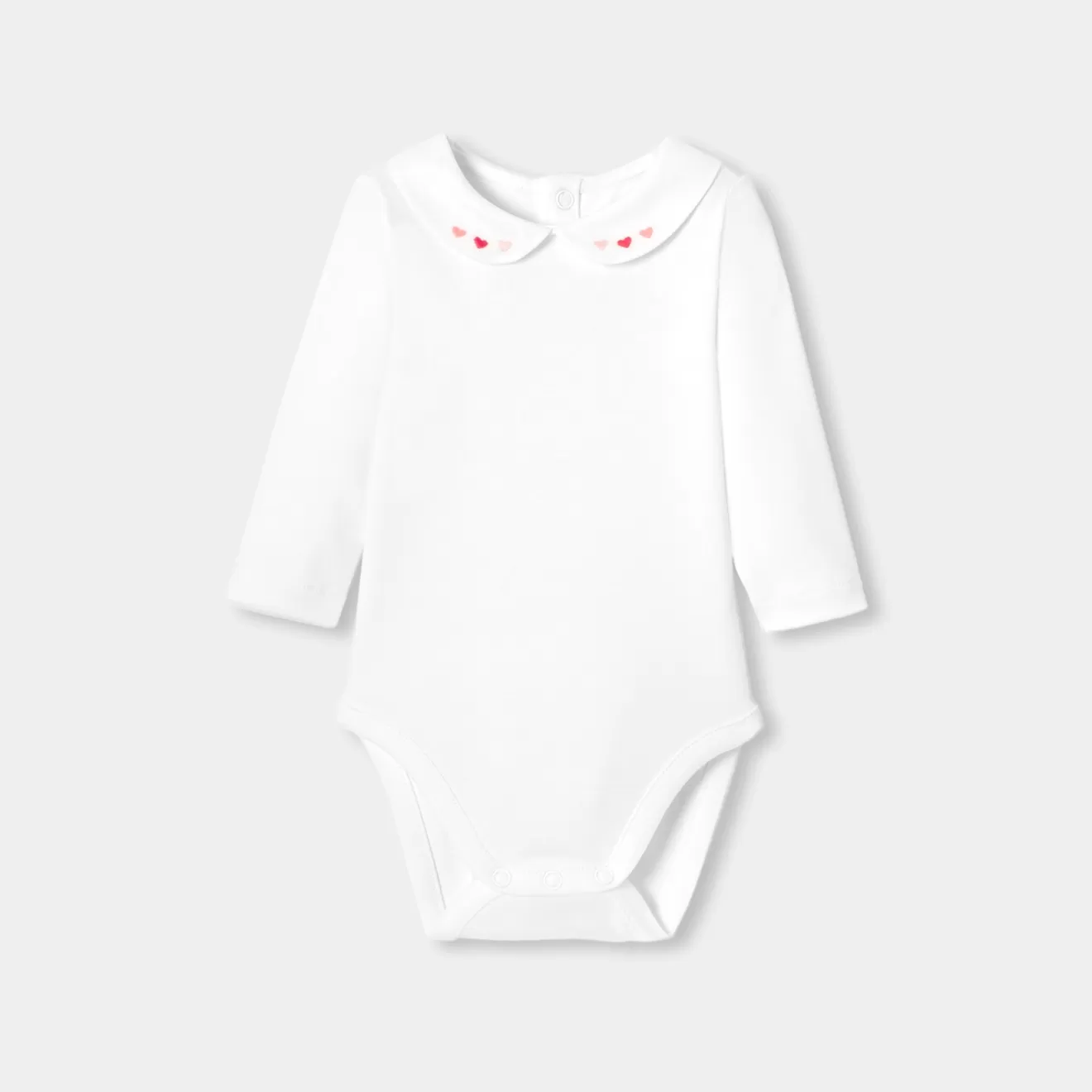 Jacadi Bodysuits | Baby girl long-sleeved bodysuit