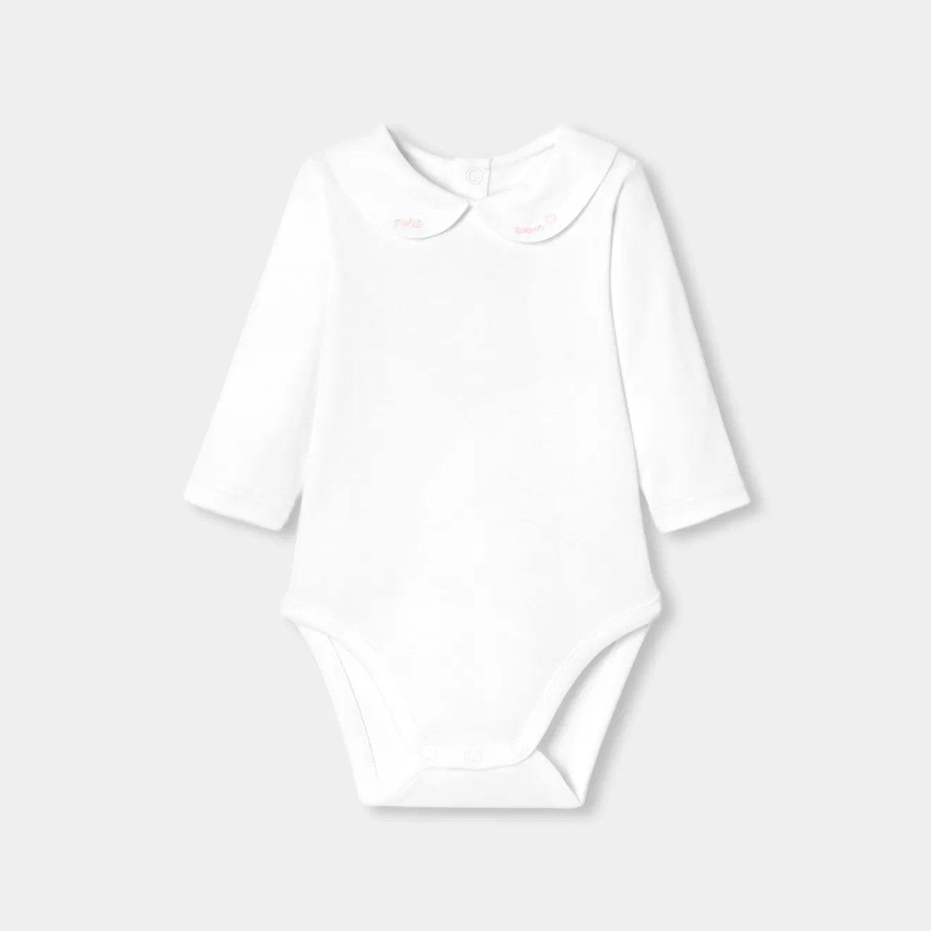Jacadi Bodysuits | Baby girl long-sleeved bodysuit