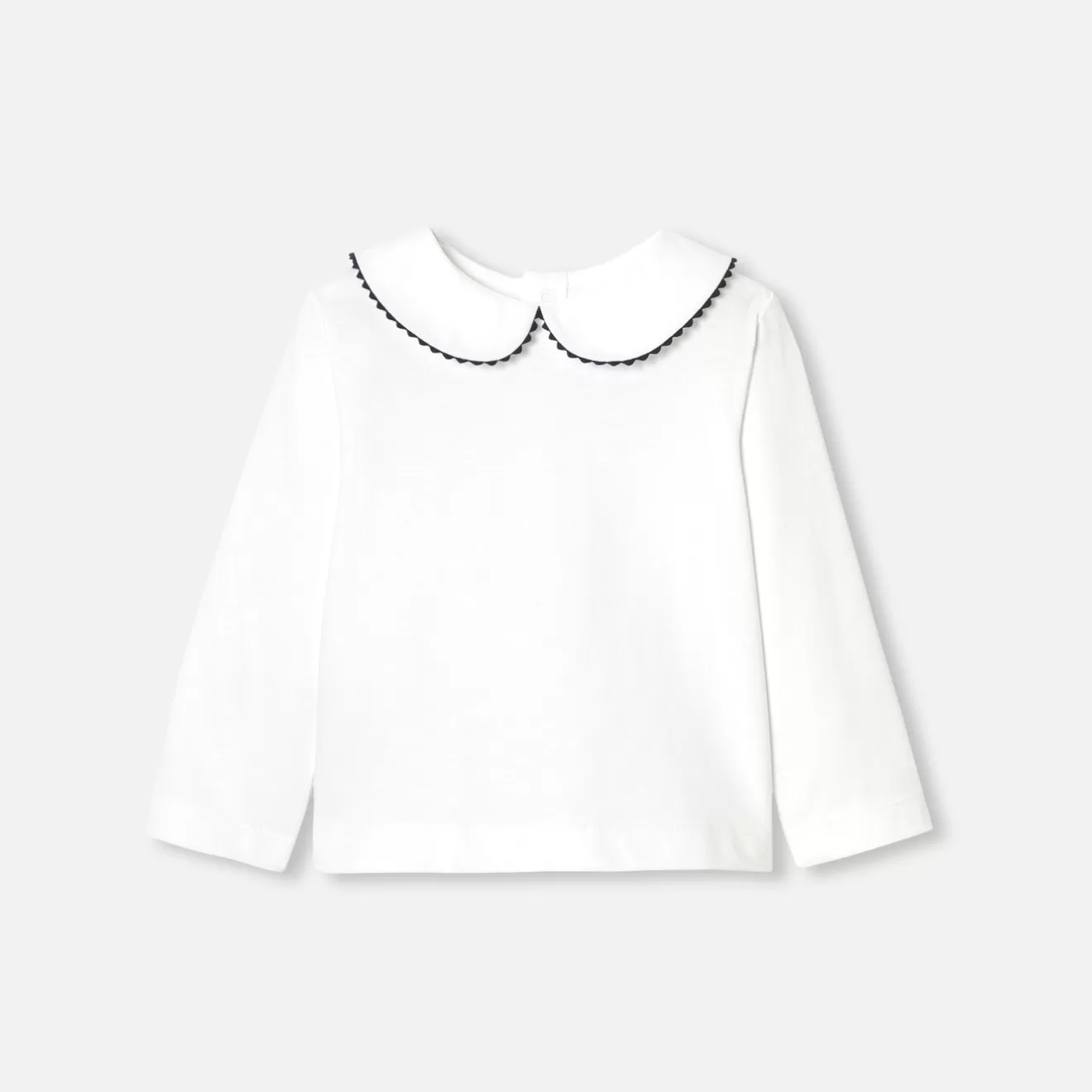 Jacadi Polos And T-Shirts | Baby girl long-sleeved T-shirt