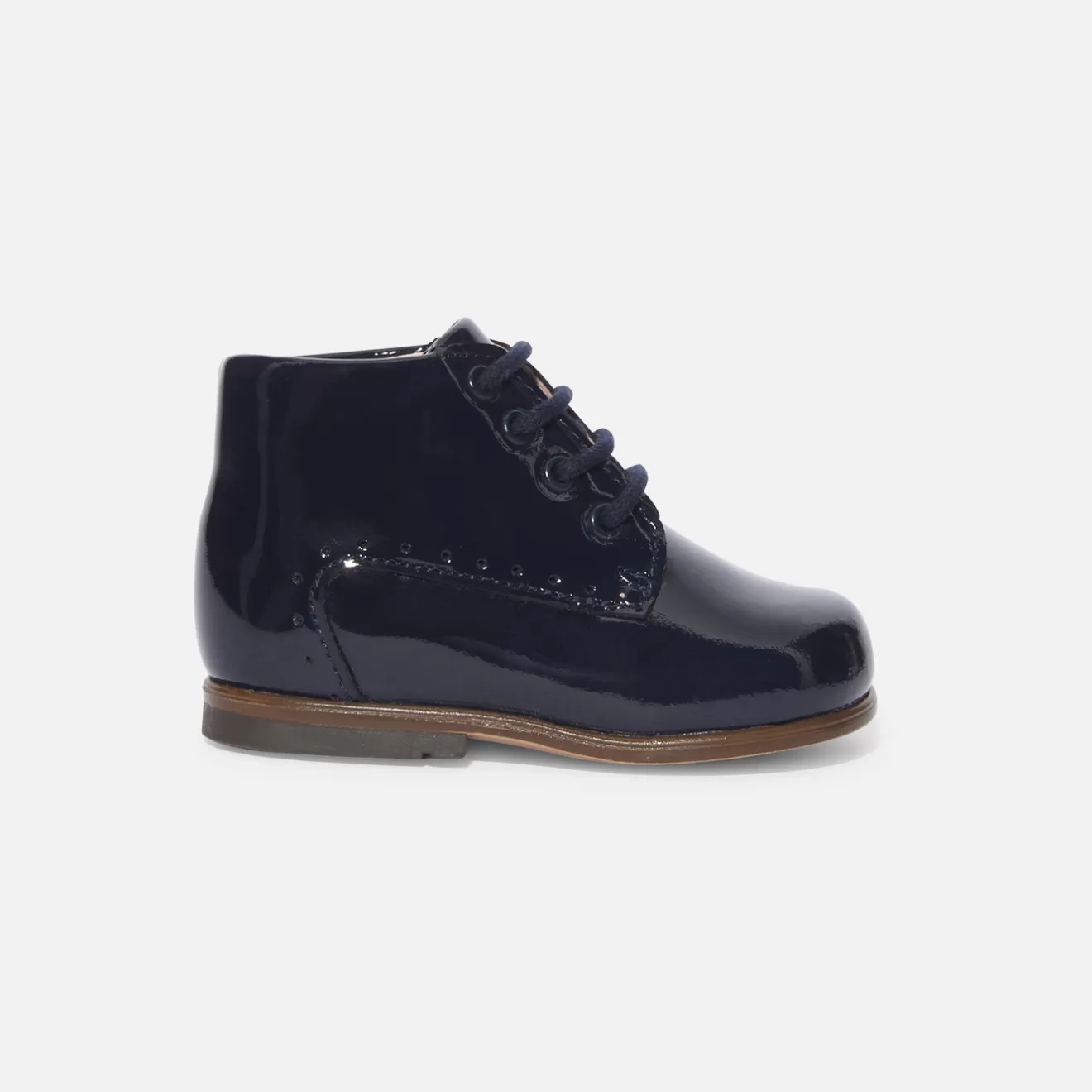 Jacadi Ankle & Lined Boots | Baby girl patent leather booties