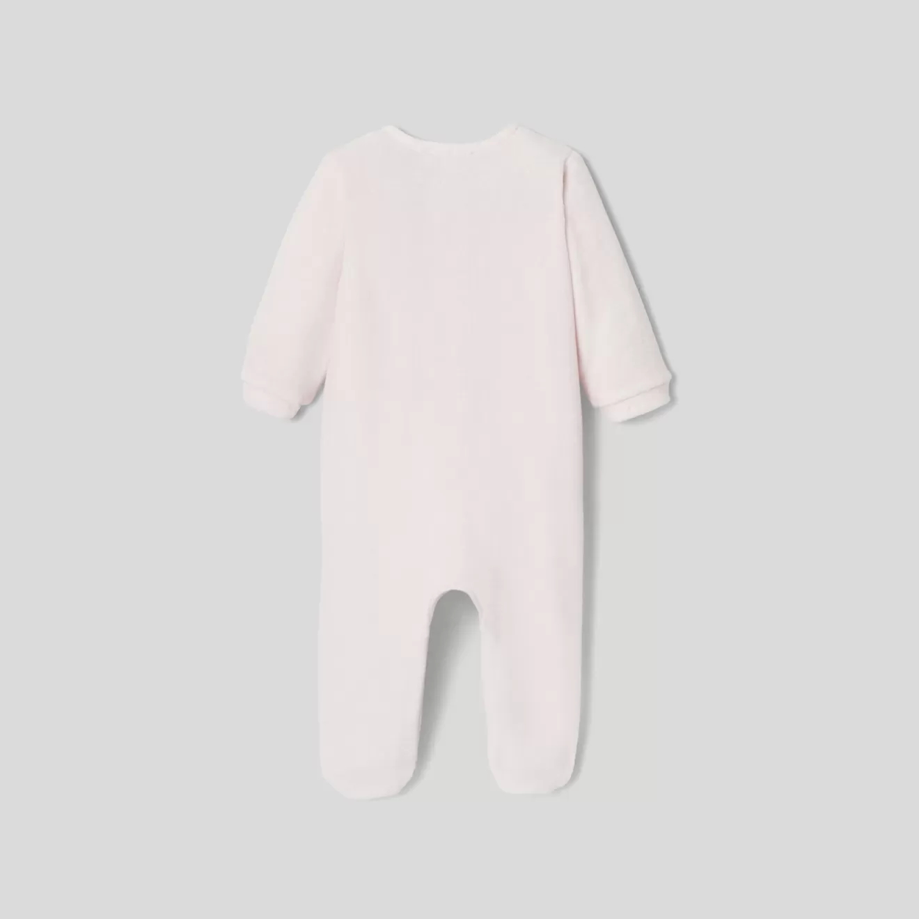 Jacadi Pajamas | Baby girl pyjamas in velvet bouclette