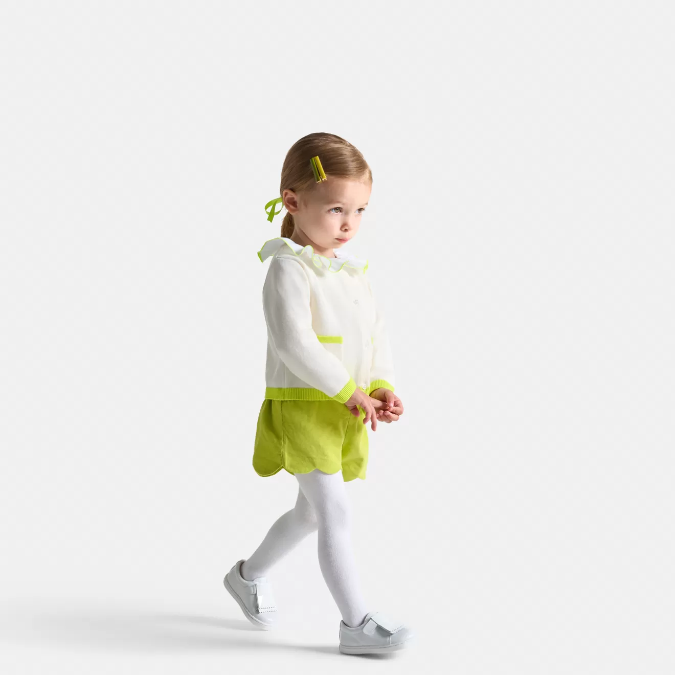 Jacadi Pants And Shorts | Baby girl shorts in velvet