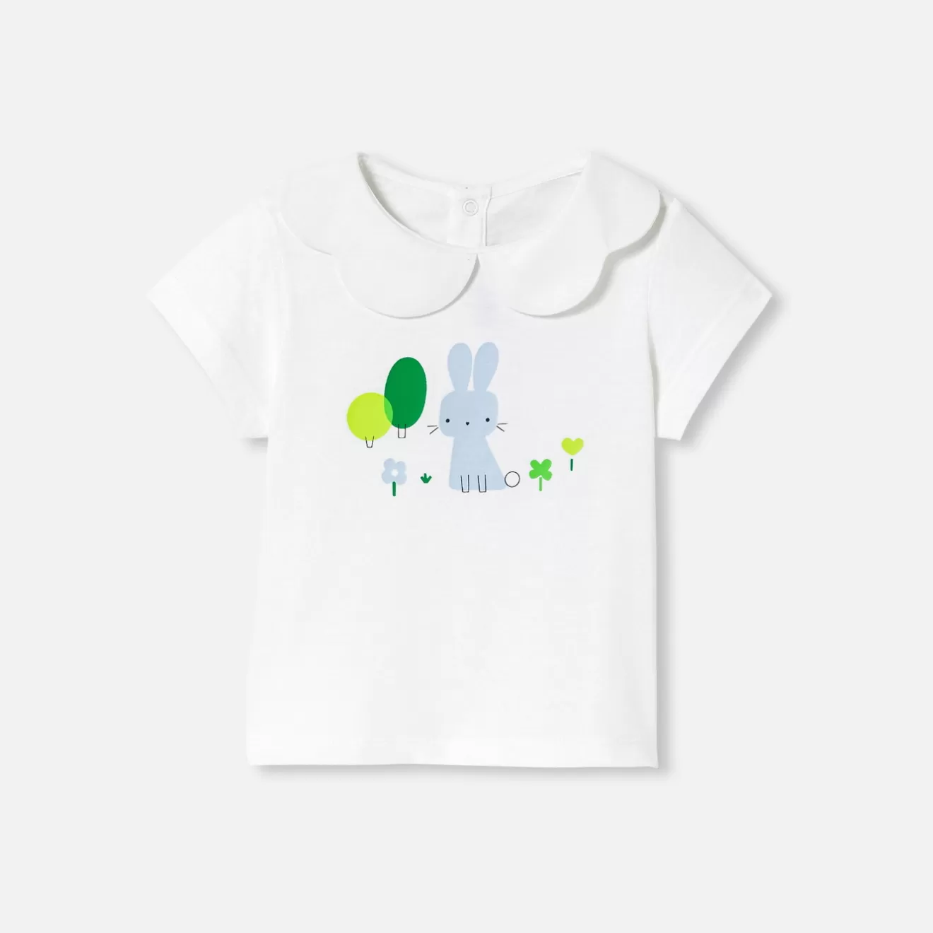 Jacadi Polos And T-Shirts | Baby girl short-sleeved T-shirt