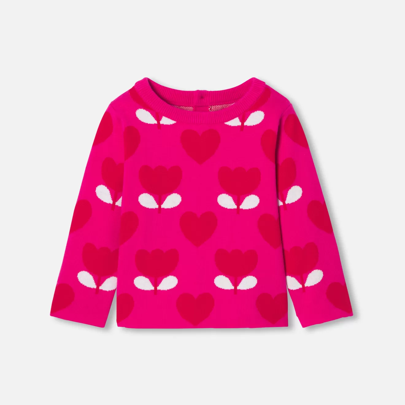 Jacadi Cardigans, Sweaters And Sweatshirts | Baby girl sweater in jacquard knit
