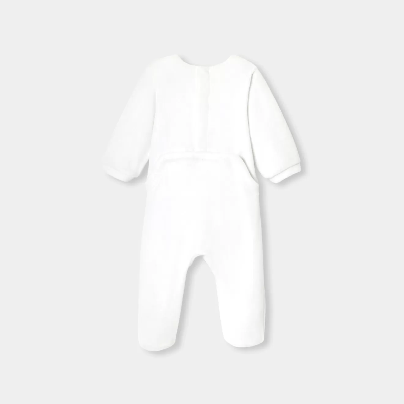 Jacadi Pajamas | Baby girl velvet bouclette pajamas
