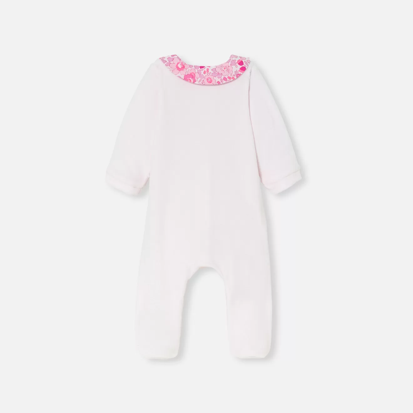 Jacadi Pajamas | Baby girl velvet pajamas