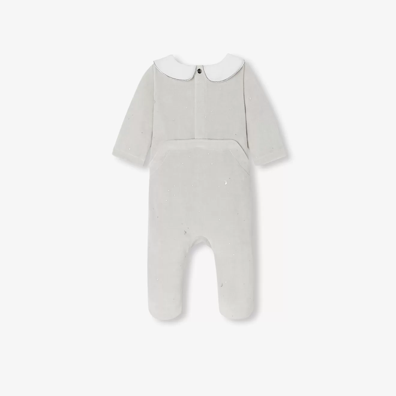 Jacadi Pajamas | Baby girl velvet pajamas