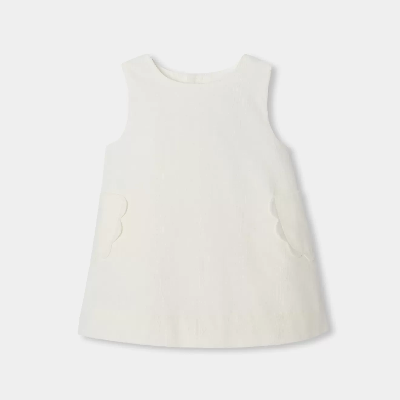 Jacadi Dresses | Baby girl velvet pinafore dress