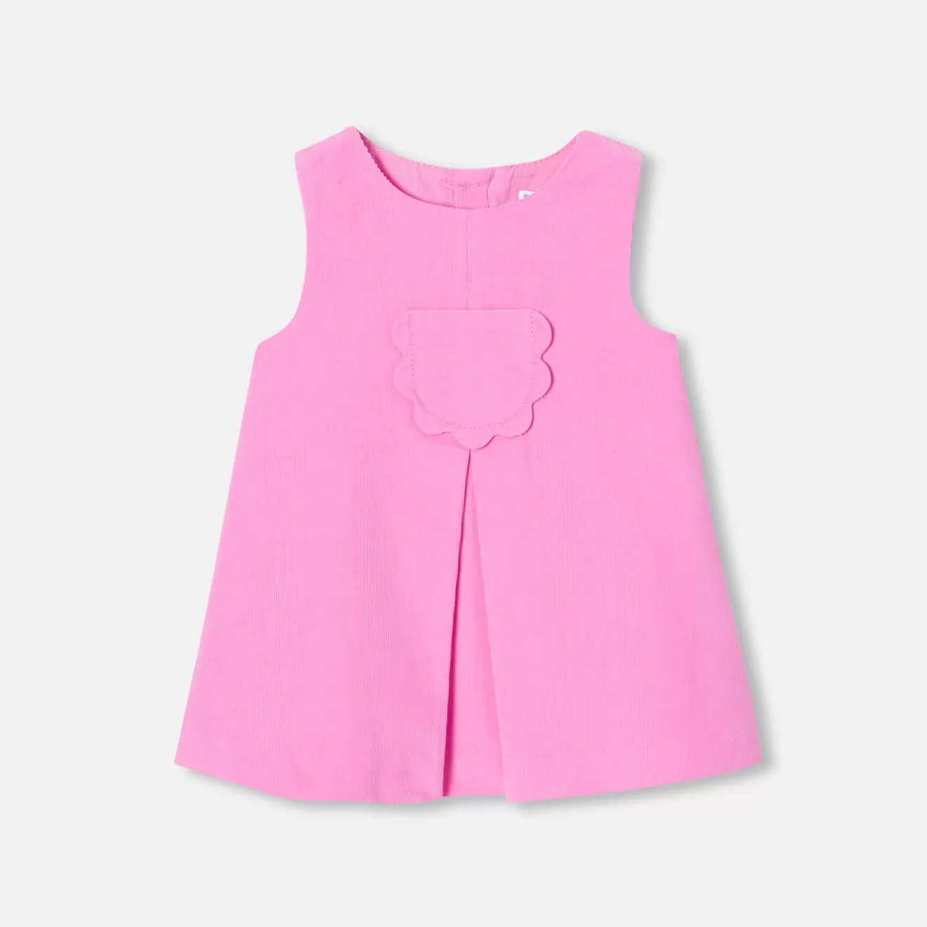 Jacadi Dresses | Baby girl velvet pinafore dress