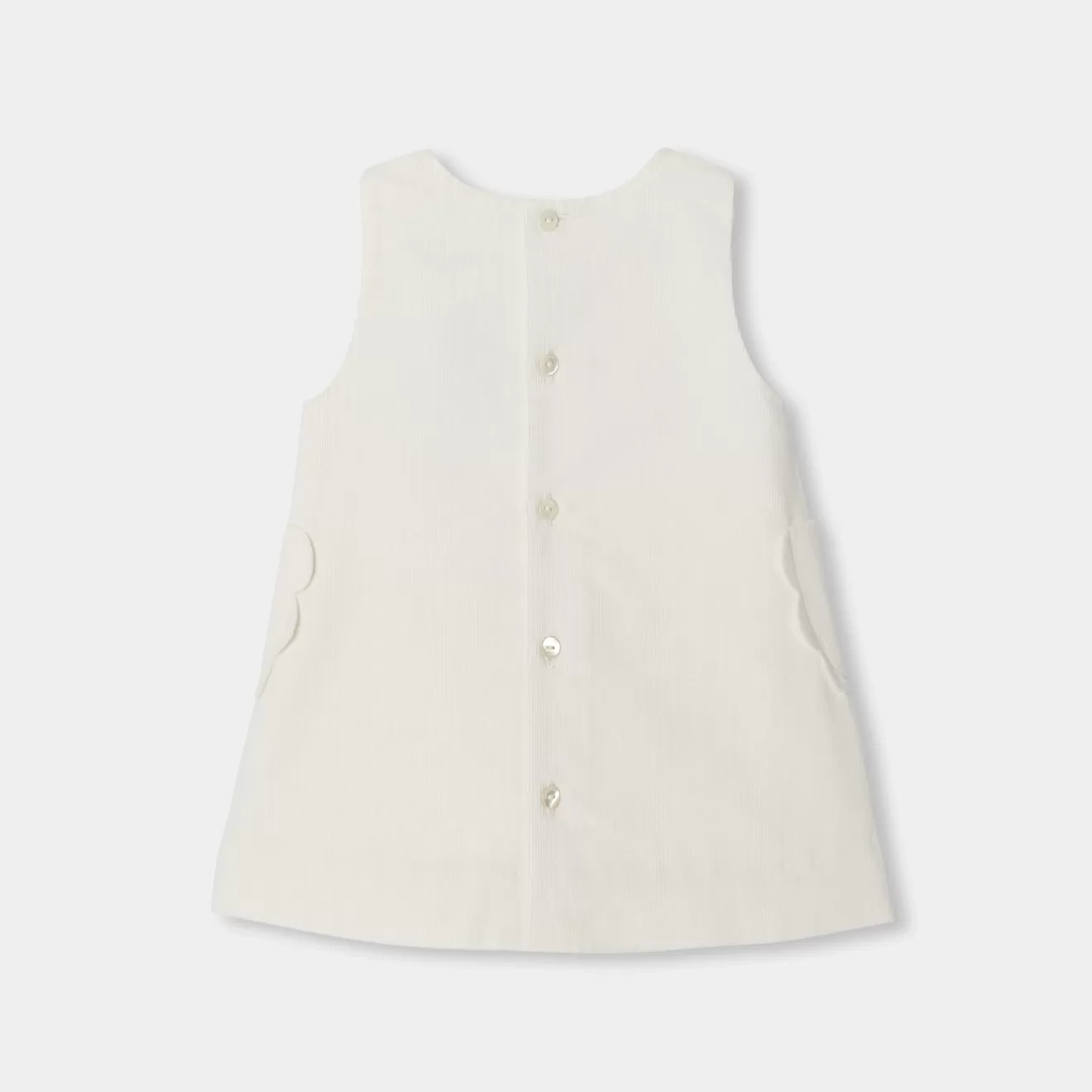 Jacadi Dresses | Baby girl velvet pinafore dress