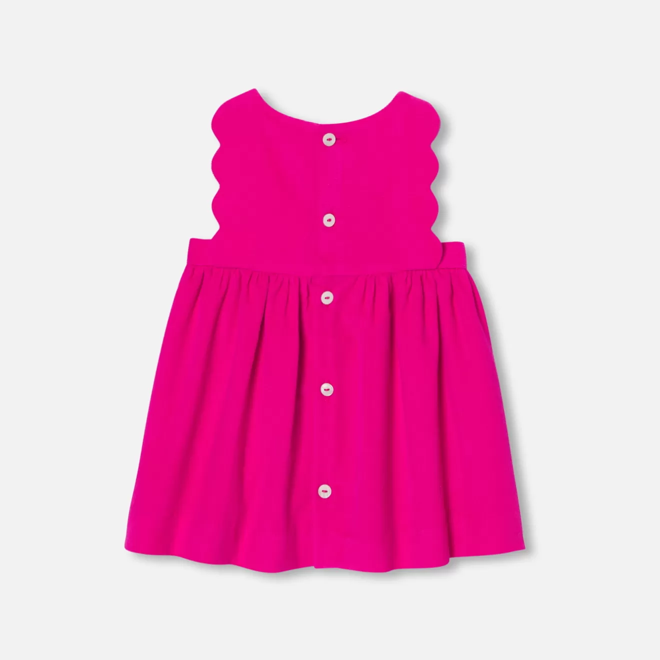 Jacadi Dresses | Baby girl velvet pinafore dress