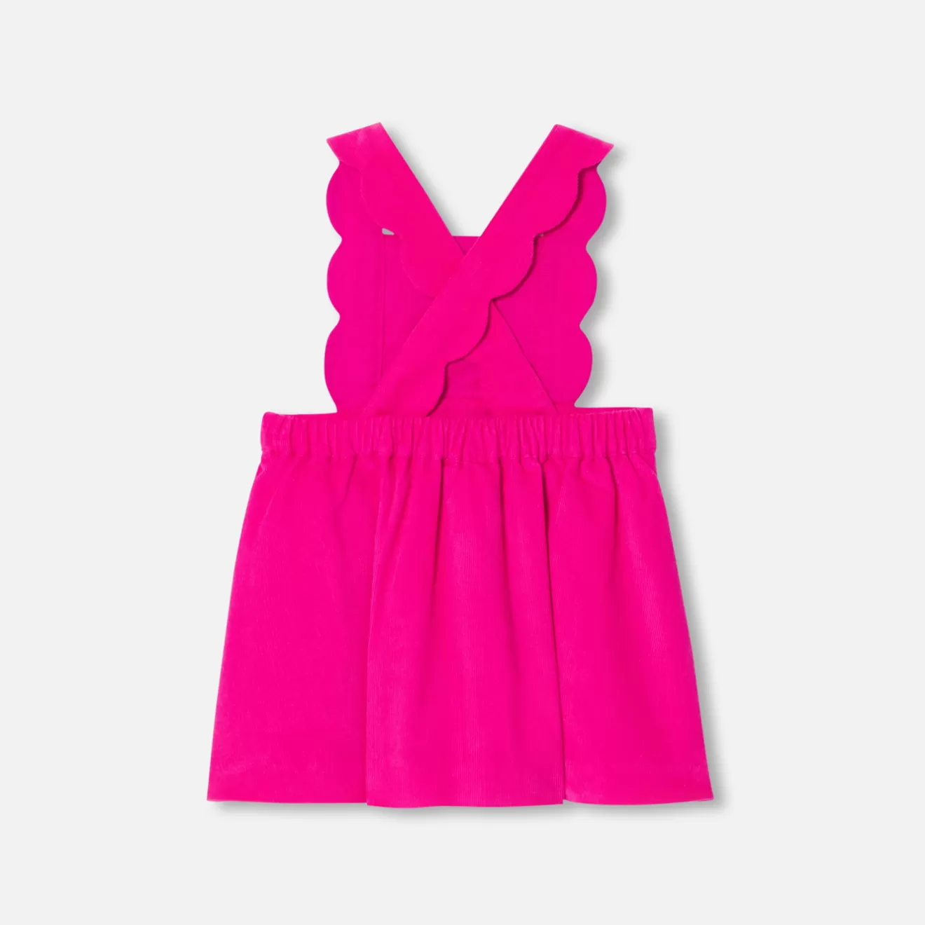 Jacadi Dresses | Baby girl velvet pinafore dress