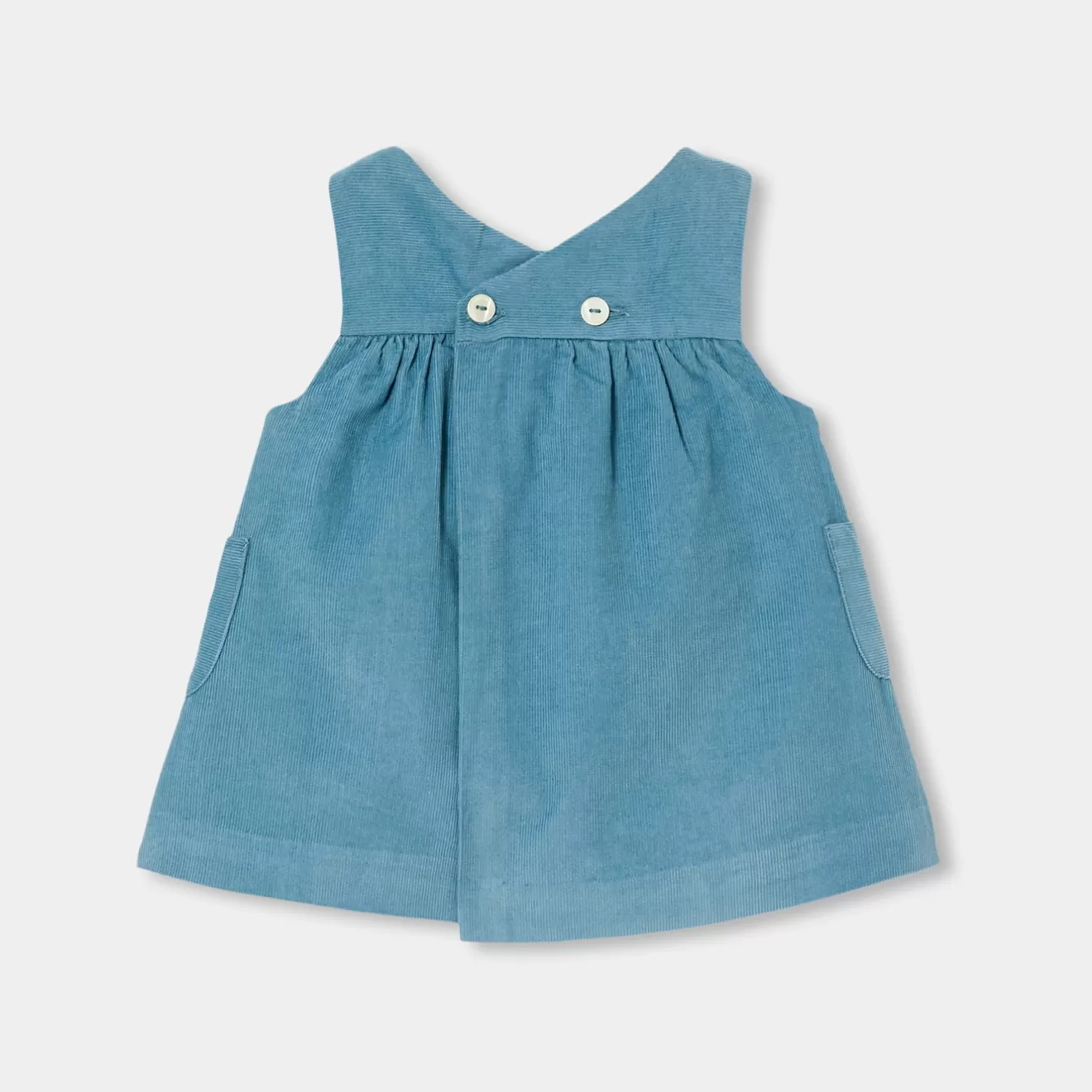 Jacadi Dresses | Baby girl velvet pinafore dress