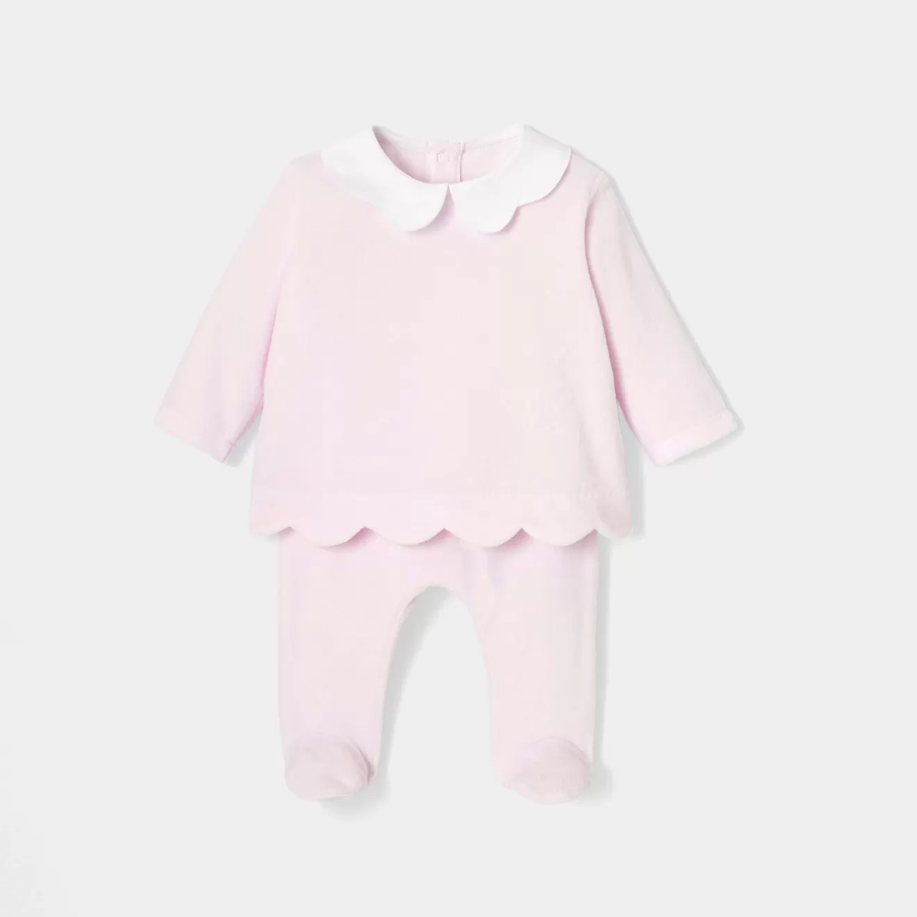 Jacadi Bloomers, Overalls And Sets | Baby girl velvet set