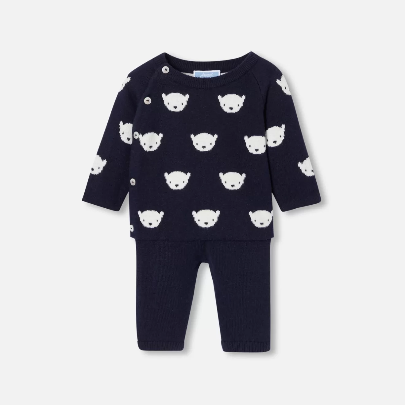 Jacadi Bloomers, Overalls And Sets | Baby jersey knit set