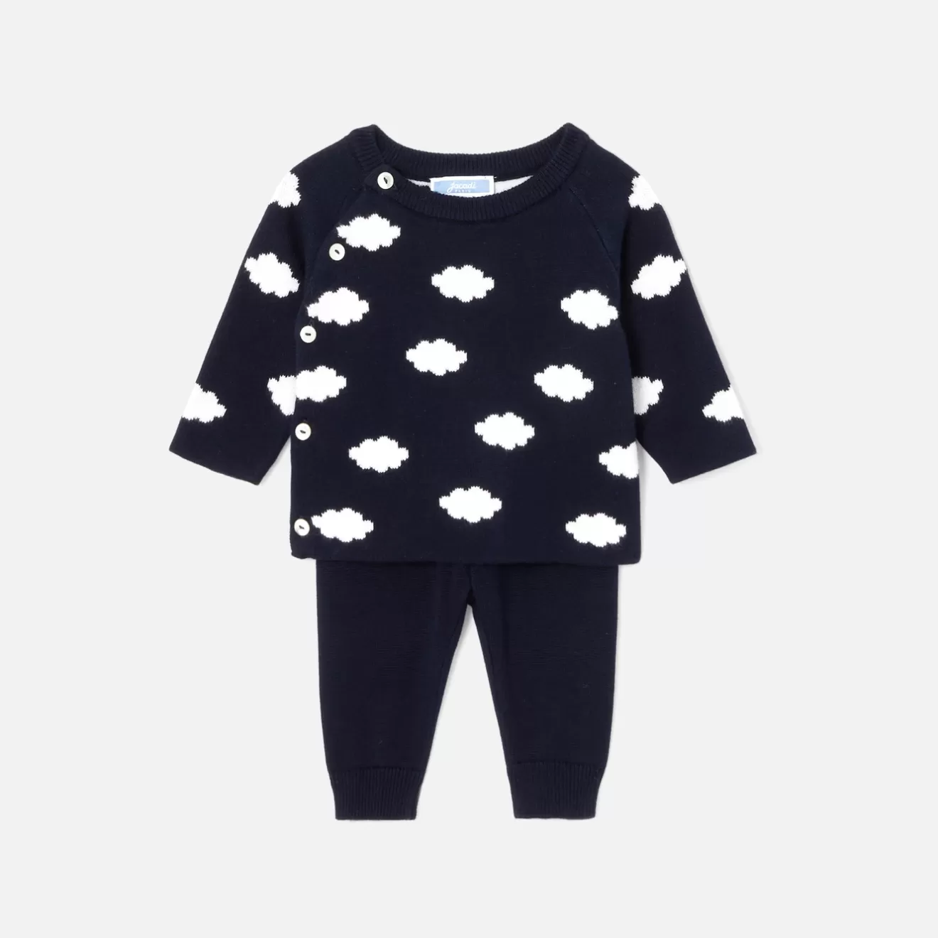 Jacadi Bloomers, Overalls And Sets | Baby set in jersey knit